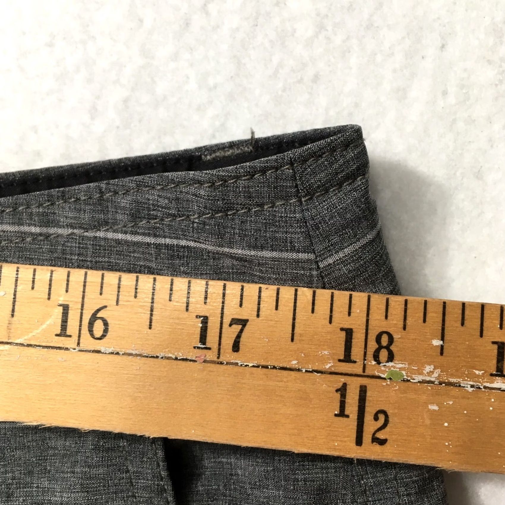 Vintage Goodfellow & Co Chino Shorts Men's 36 Gray Stretch Flat Front Walking Golf Size US 36 / EU 52 - 5 Thumbnail