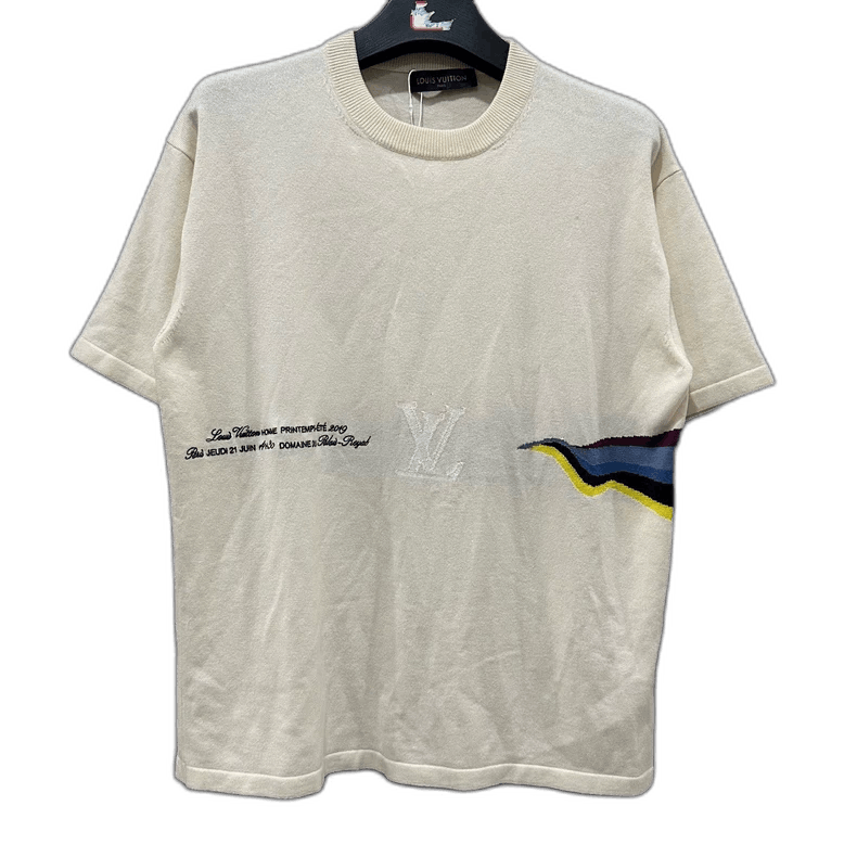 Louis Vuitton Louis Vuitton Embroidered Logo Cashmere Short Sleeve - dmc Size M / US 6-8 / IT 42-44 - 1 Thumbnail