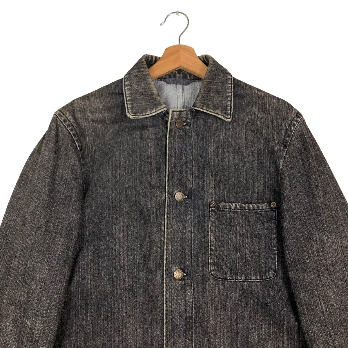 Vintage 🔥VTG CHORE WORK JACKET 23KU HOMME ISSEY MIYAKE Size US M / EU 48-50 / 2 - 3 Thumbnail