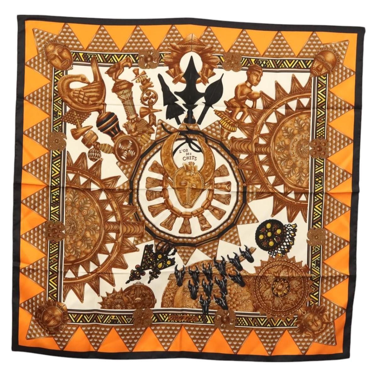 Hermes Hermes Carré 90 Silk multicolor Size ONE SIZE - 1 Thumbnail