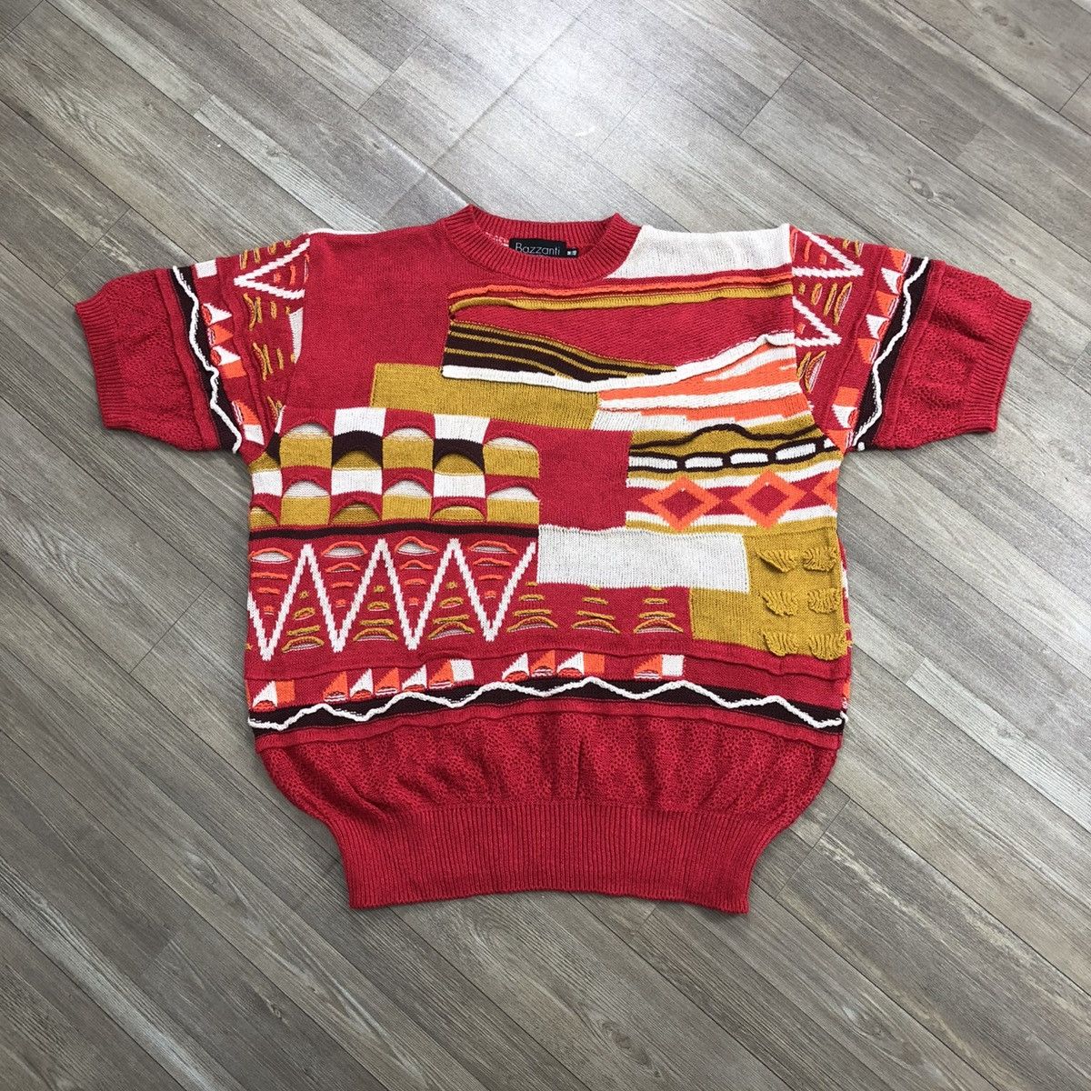 Coogi 1990s Vintage Bazzanti Coogi 3D Cable Luxury Knitwear Top Size US M / EU 48-50 / 2 - 1 Thumbnail