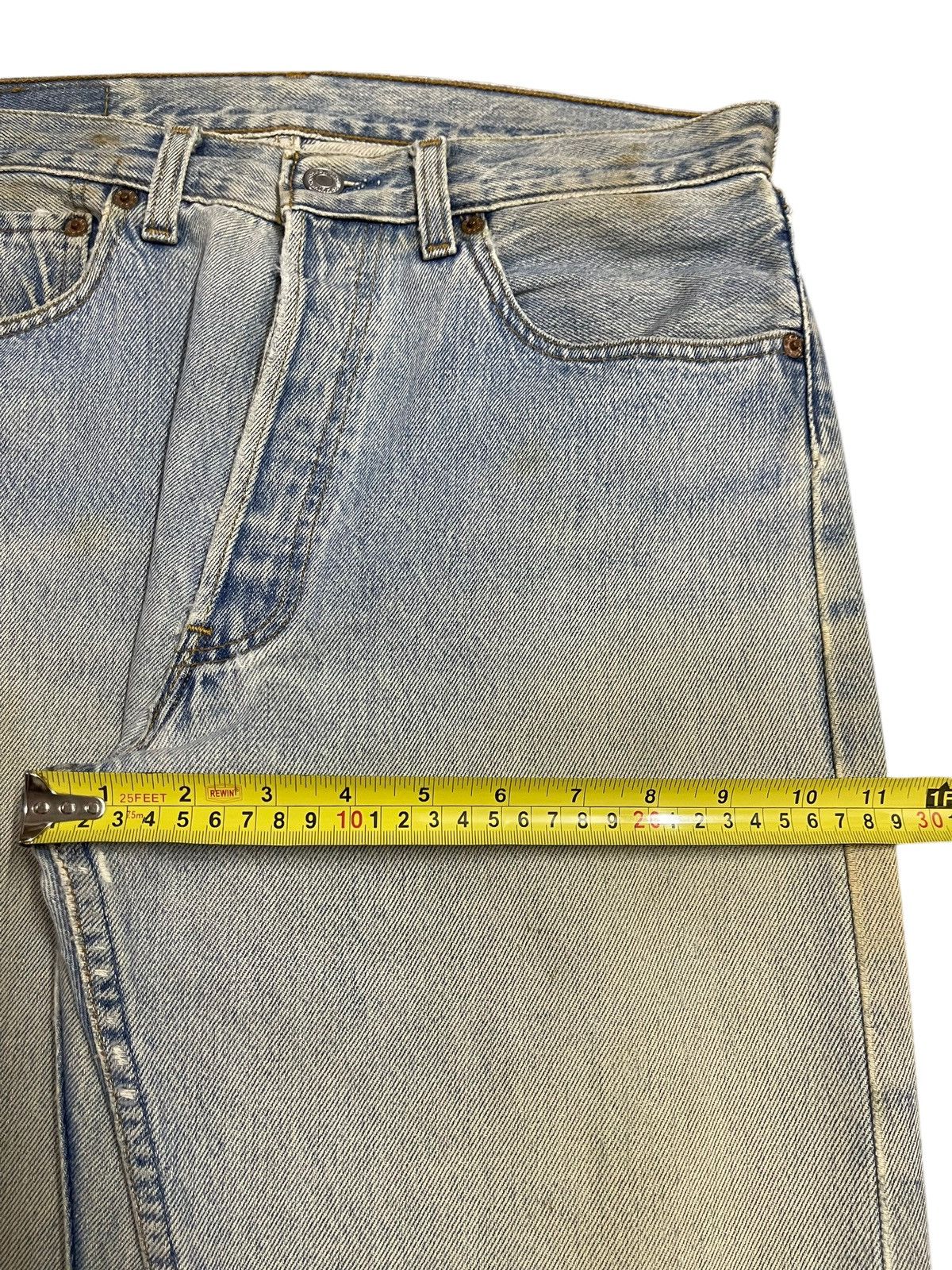 Levi's Vintage Levis Classic Mud Wash Distress Style Jeans Size US 31 - 15 Thumbnail