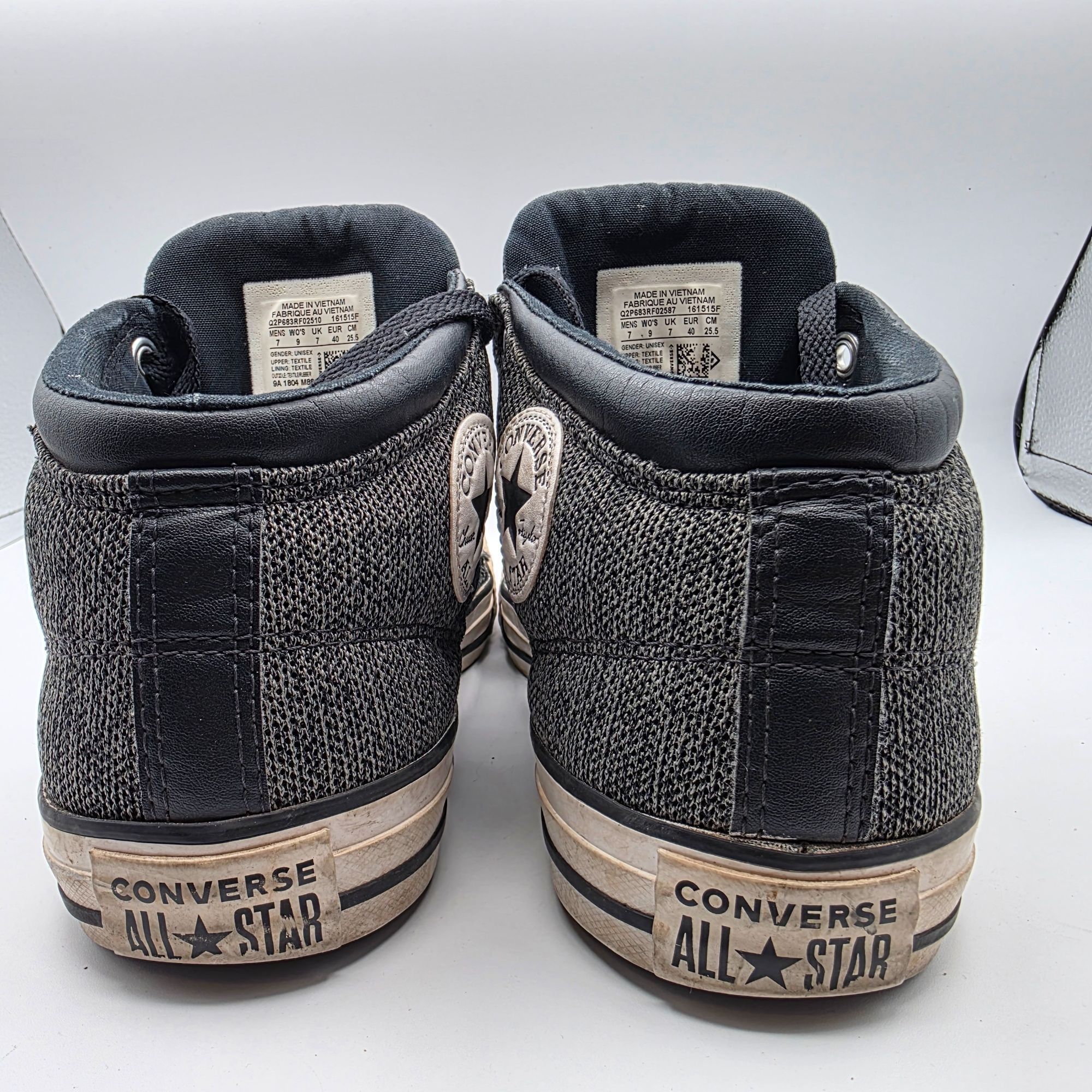 Converse Converse All Star Womens Size 9 Gray High Top Sneakers Class Size US 9 / IT 39 - 5 Thumbnail