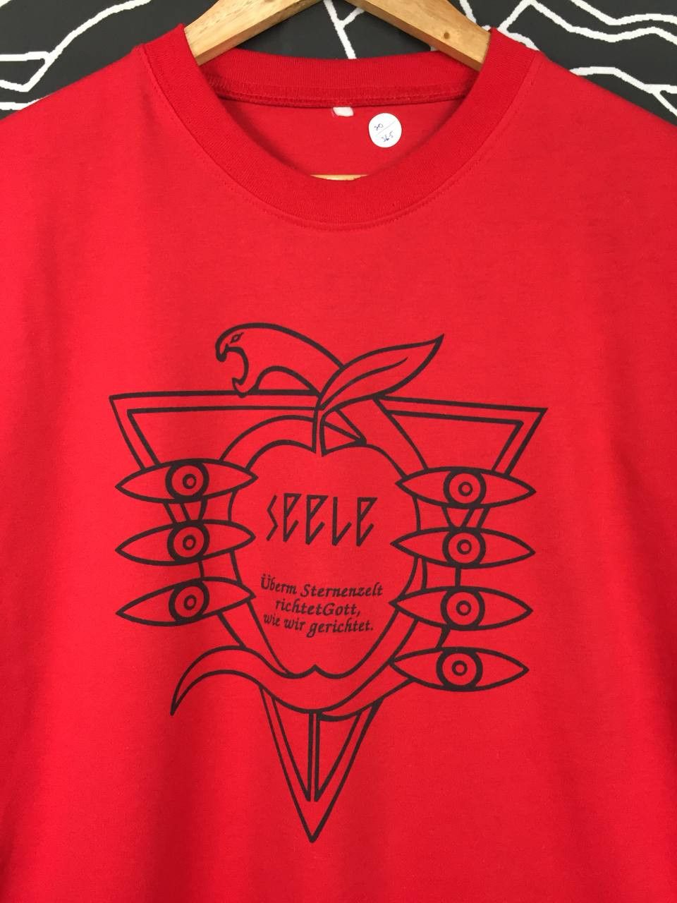 Anime Neon Genesis Evangelion Seele Logo Anime Tee Size US M / EU 48-50 / 2 - 3 Thumbnail