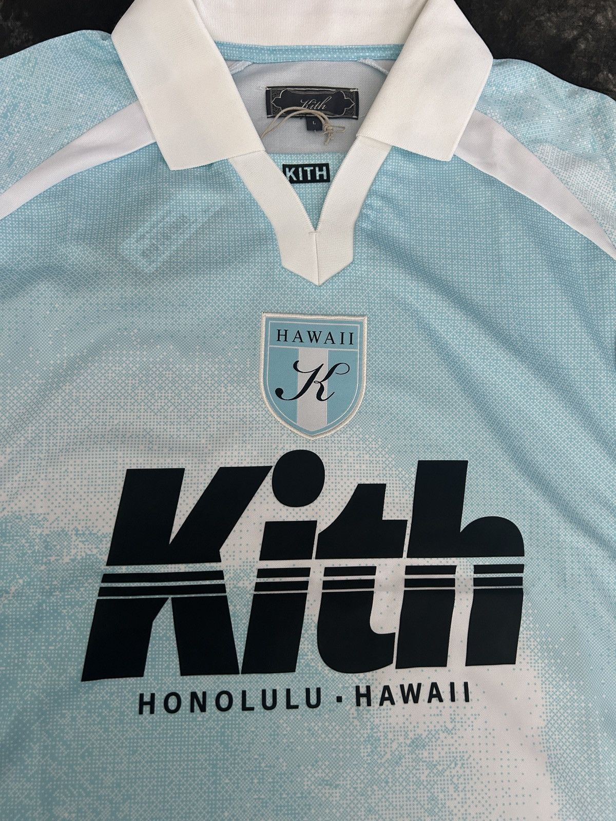 Kith KITH HAWAII EXCLUSIVE EDISON II SOCCER TOP JERSEY SZ L Size US L / EU 52-54 / 3 - 2 Thumbnail