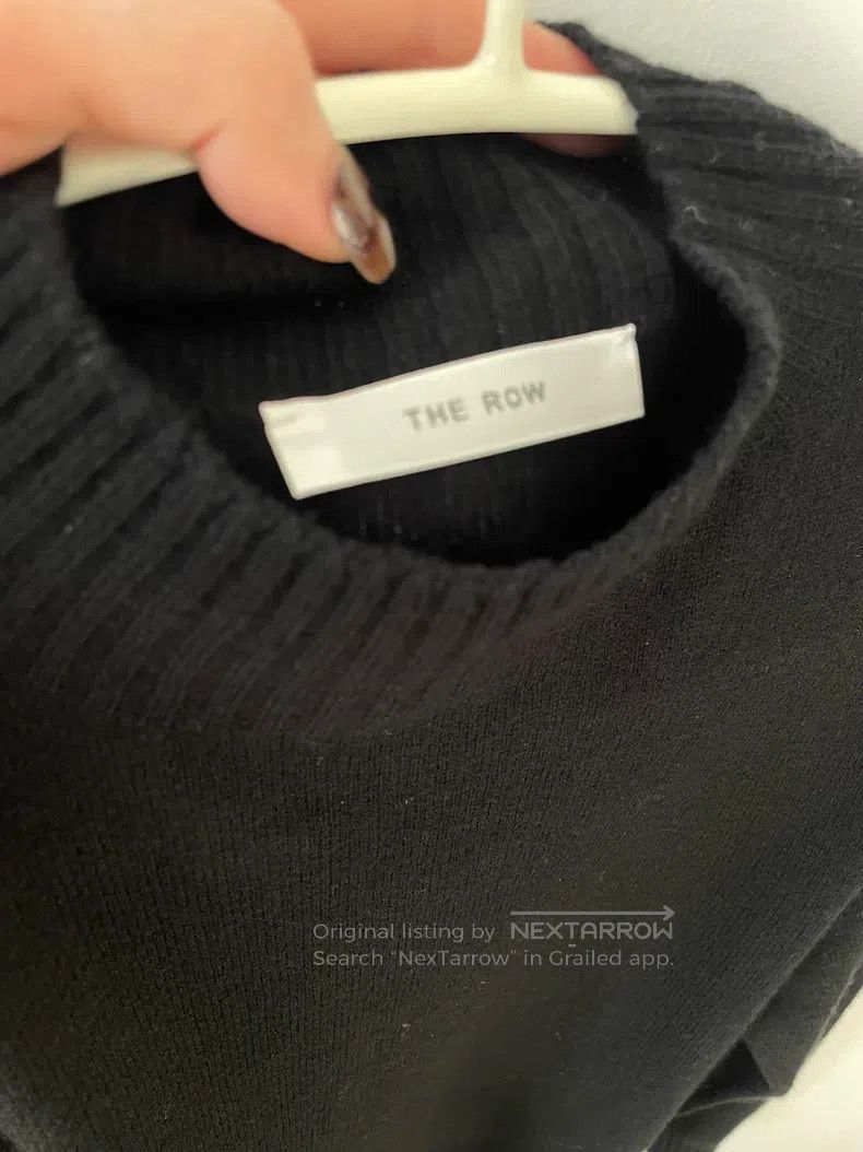 The Row The Row Black Half Turtleneck Sweater Size US S / EU 44-46 / 1 - 5 Thumbnail