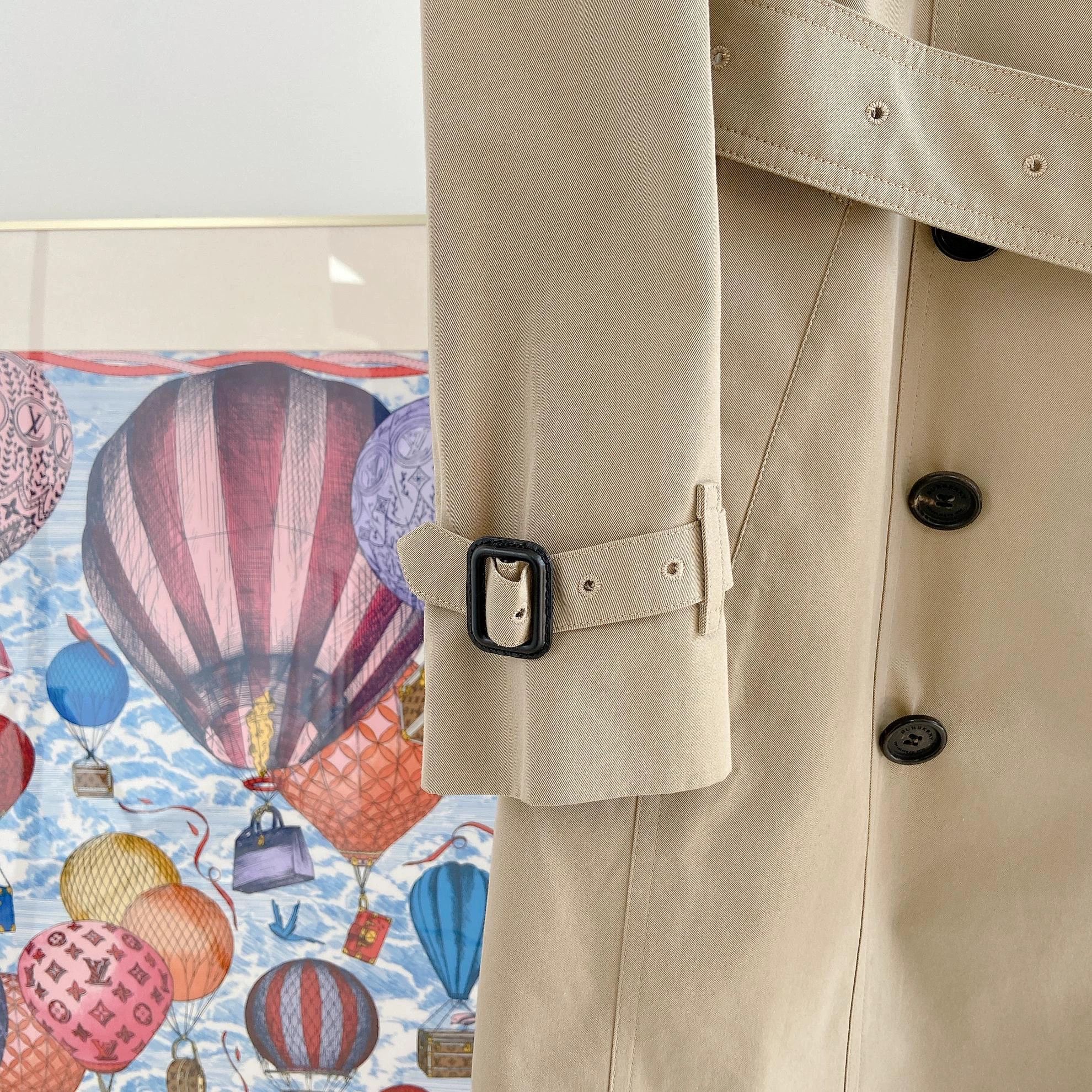 Burberry Burberry Light Khaki Trench Coat UK2 1918 Size XXS / US 00 / IT 34 - 5 Thumbnail