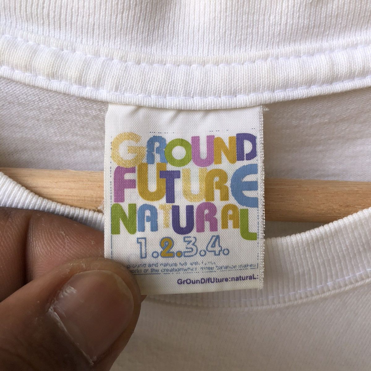 If Six Was Nine Vintage y2k Ground Future Natural Made in Japan Tshirt Size US M / EU 48-50 / 2 - 6 Thumbnail