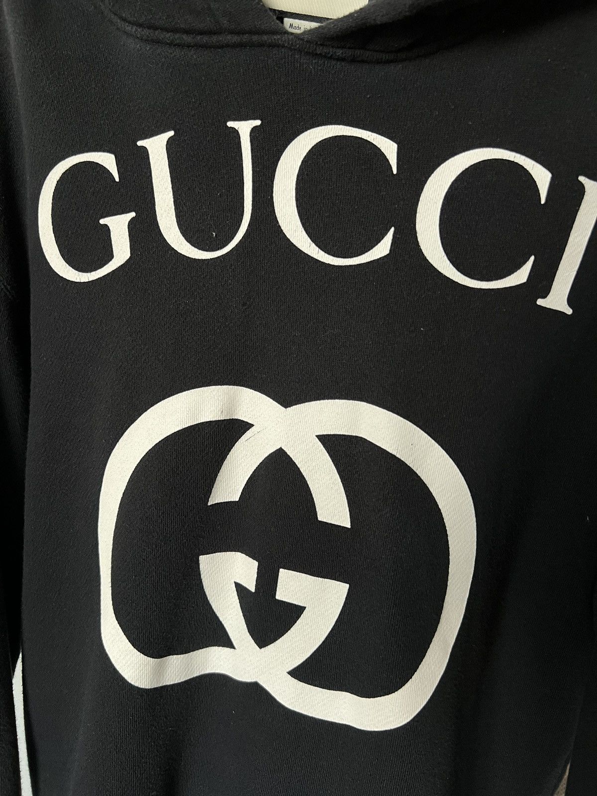 Gucci Gucci Big Logo GG Interlocking Hoodie Size US S / EU 44-46 / 1 - 18 Thumbnail