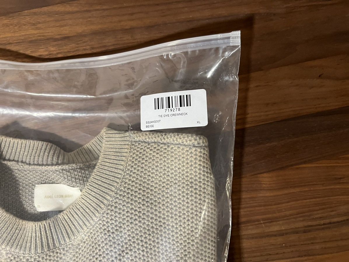 Aime Leon Dore Aime Leon Dore ALD Beige Tie Dyed Crewneck Sweater Size XL Size US XL / EU 56 / 4 - 9 Thumbnail