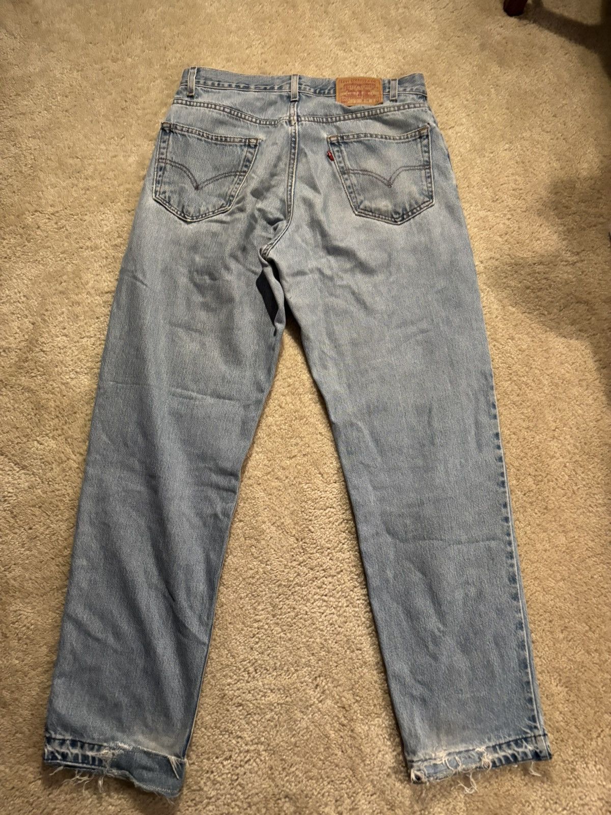 Levi's × Vintage Vintage Levi’s 550 Patchwork 34x32 Size US 34 / EU 50 - 4 Thumbnail