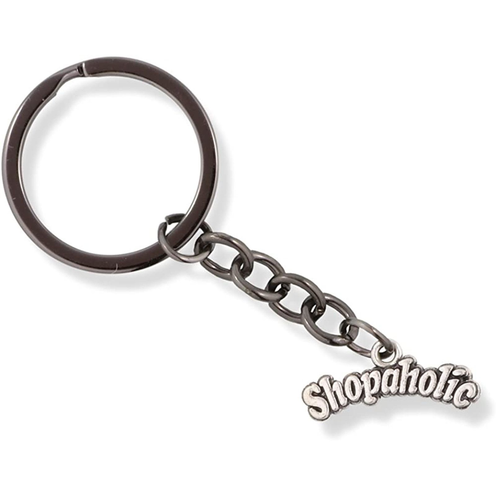 & Other Stories Shopaholic Text Charm Keychain Size ONE SIZE - 1 Thumbnail