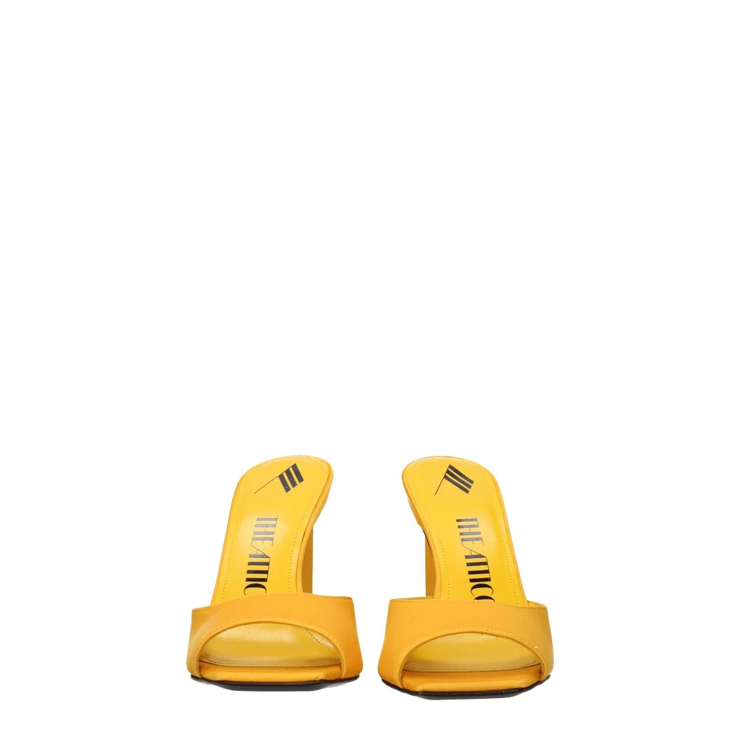 The Attico ob1o1e1224 Satin Sandals in Orange/Pumpkin Size US 7 / IT 37 - 3 Thumbnail