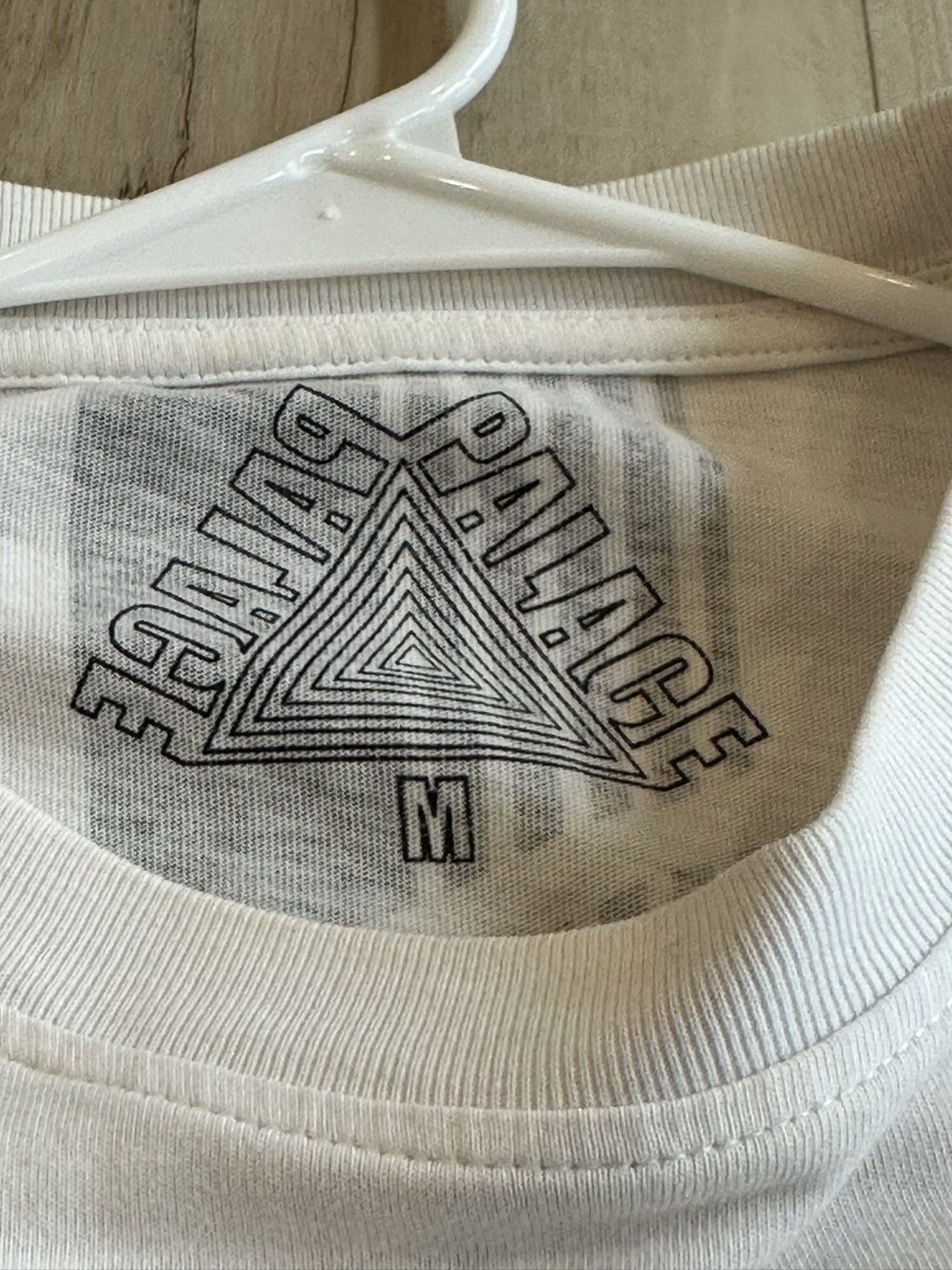 Palace Palace Line Stripe Longsleeve T-Shirt White Size Medium Size US M / EU 48-50 / 2 - 7 Thumbnail