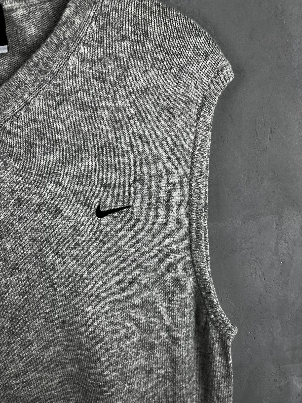 Nike × Vintage Nike wool vest Size US M / EU 48-50 / 2 - 4 Thumbnail
