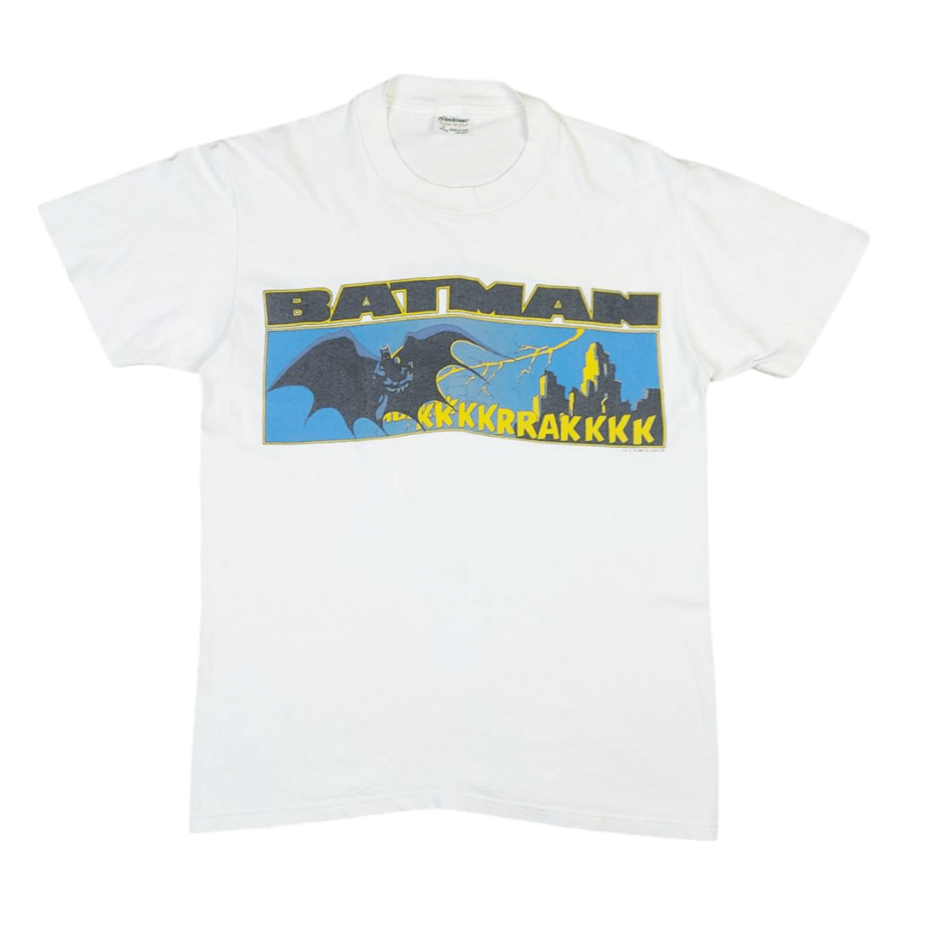 DC Comics × Vintage Vintage 80s Batman Dc Comics 1989 Dubble-Sided TEE Size US M / EU 48-50 / 2 - 2 Thumbnail