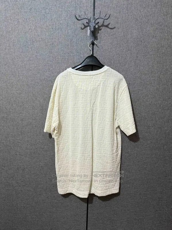 Fendi Fendi Cotton Logo T-Shirt for Men . Size US M / EU 48-50 / 2 - 2 Thumbnail