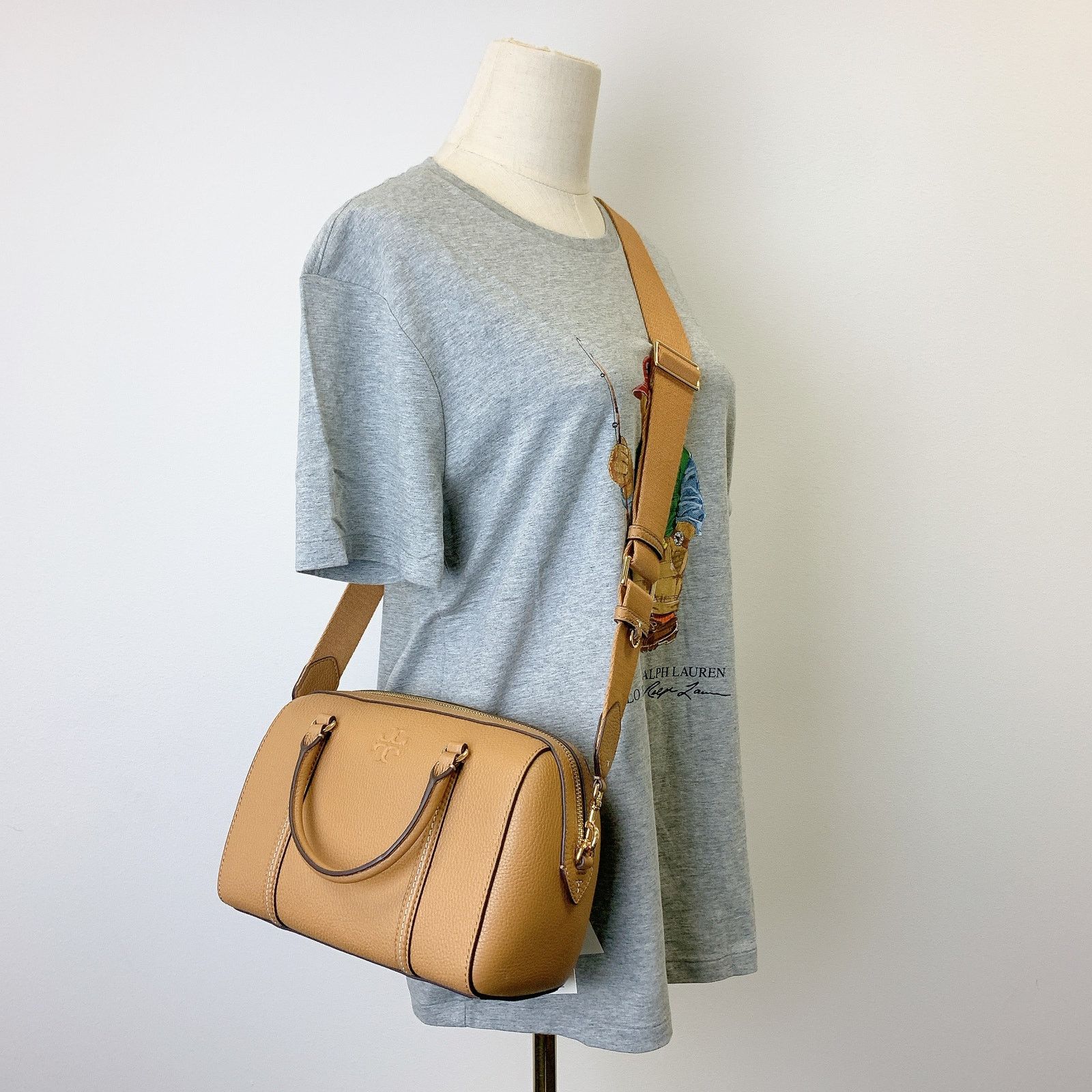 Tory Burch Tory Burch 163516 small eleanor bag IN TIRAMISU Size ONE SIZE - 1 Thumbnail