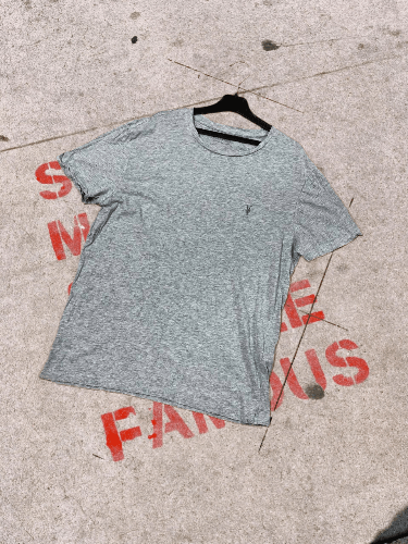 Allsaints AllSaints Small Logo Basic Regular Fit T Shirt Size US M / EU 48-50 / 2 - 1 Thumbnail