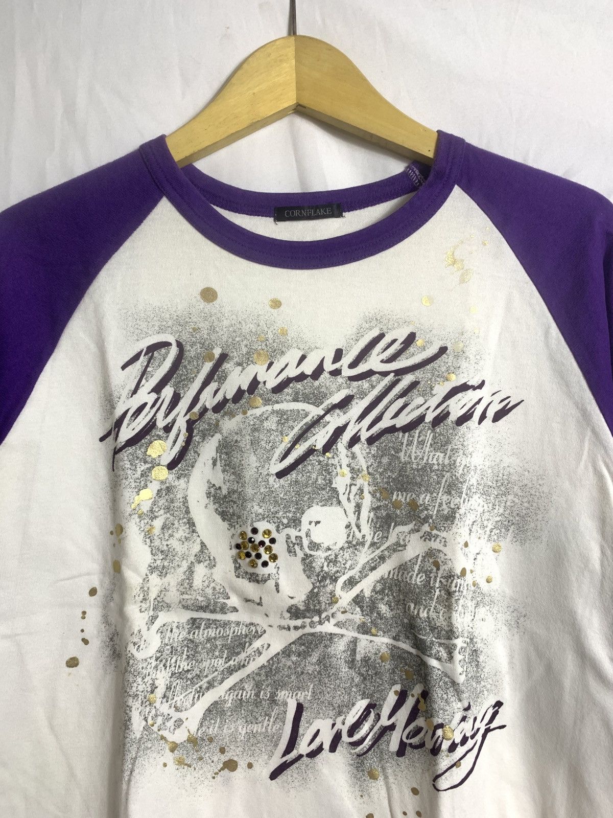 Japanese Brand Cornflake Skulls raglan shirt Size US M / EU 48-50 / 2 - 4 Thumbnail