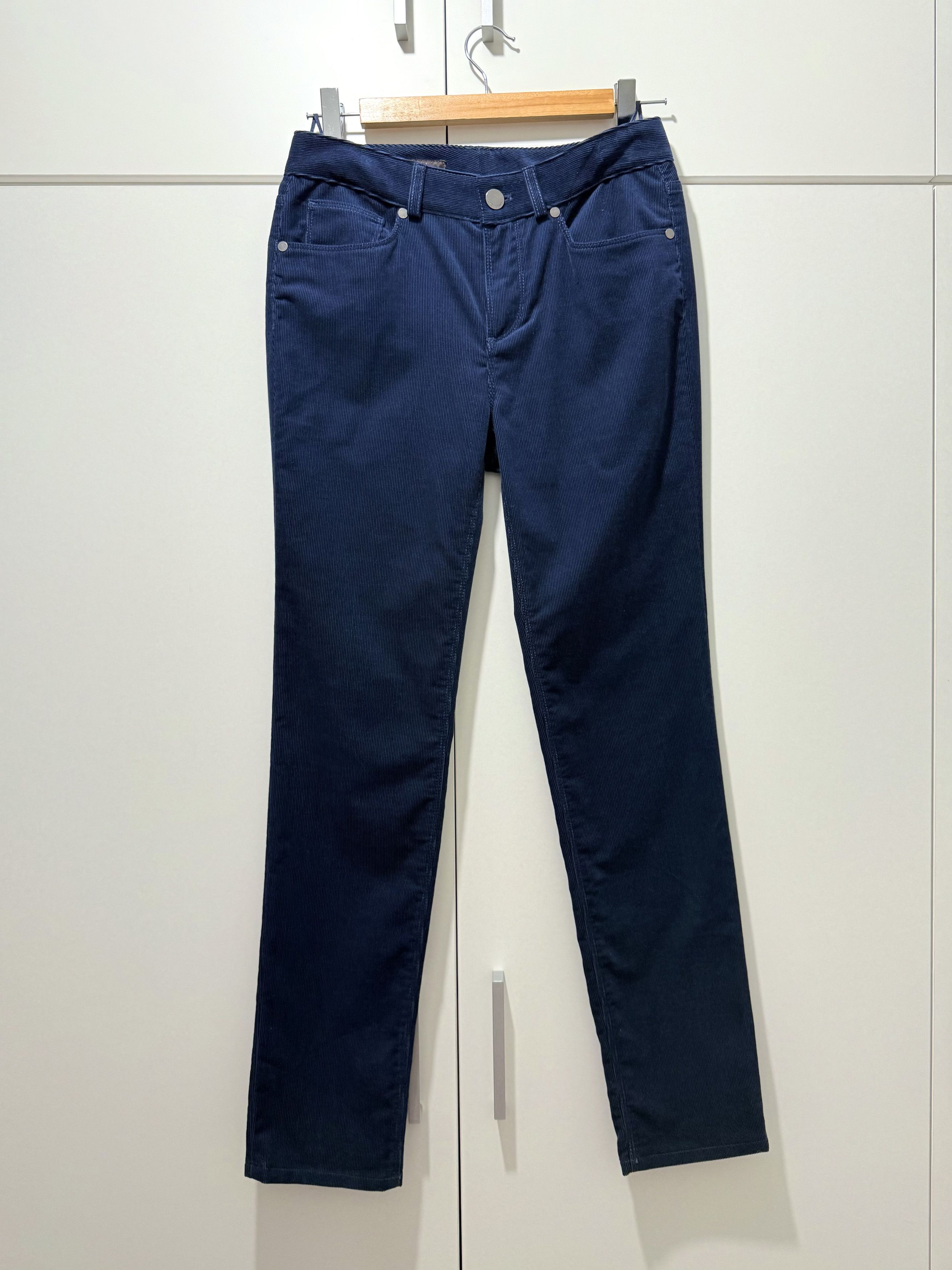 Loro Piana Loro Piana MATHIAS Corduroy Skinny Pants Blue (it38) Size 26" / US 2 / IT 38 - 1 Thumbnail