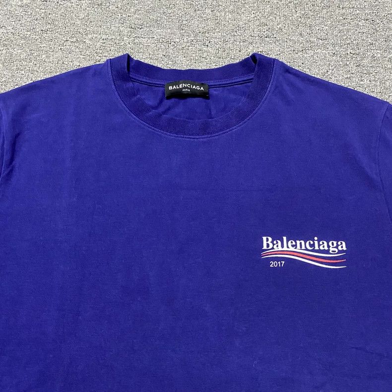 Balenciaga Balenciaga Wave Short Sleeve Size US L / EU 52-54 / 3 - 3 Thumbnail