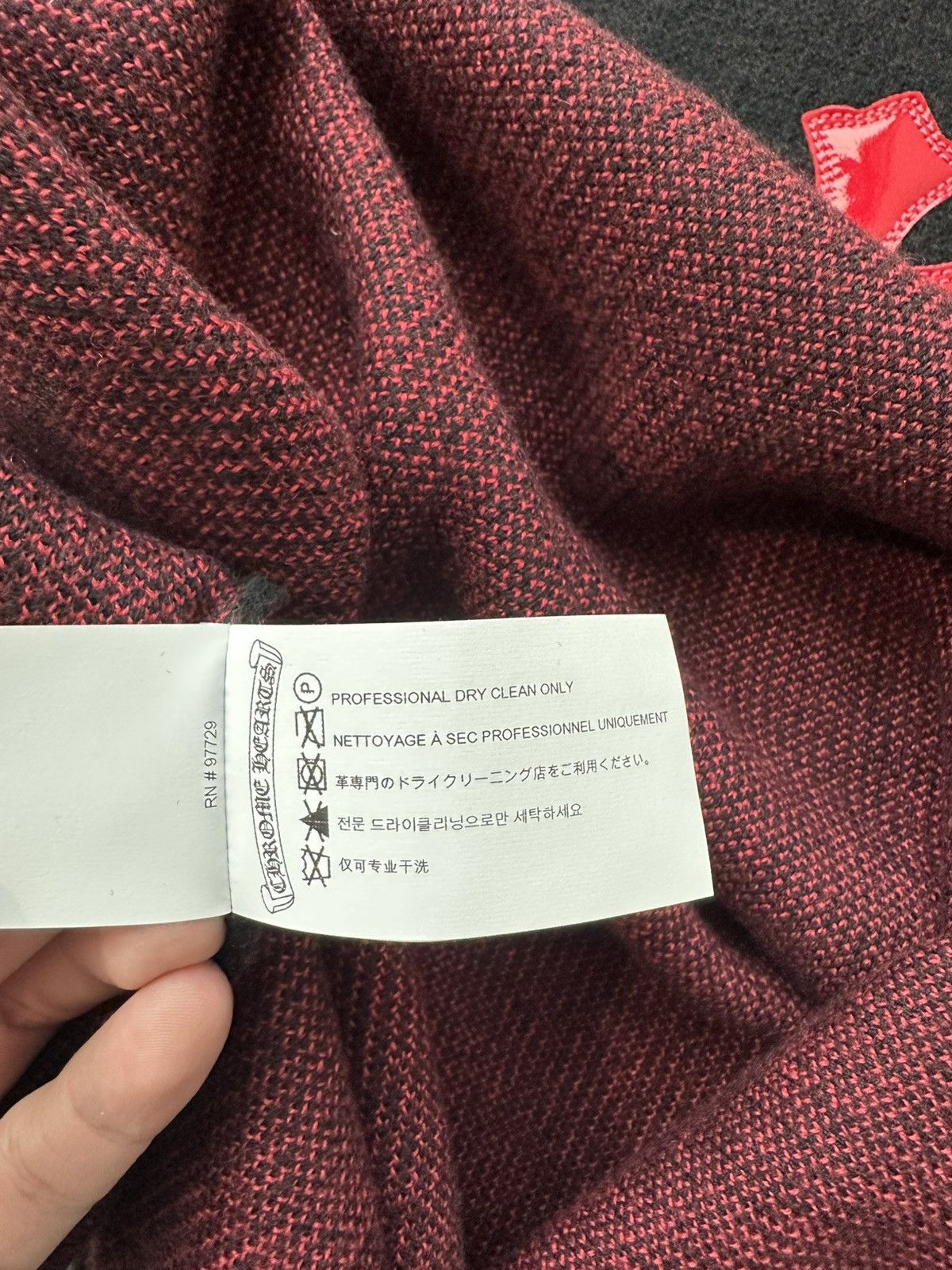 Chrome Hearts Chrome Hearts Triple Cross Patch Cashmere Sweater Size US XL / EU 56 / 4 - 7 Thumbnail