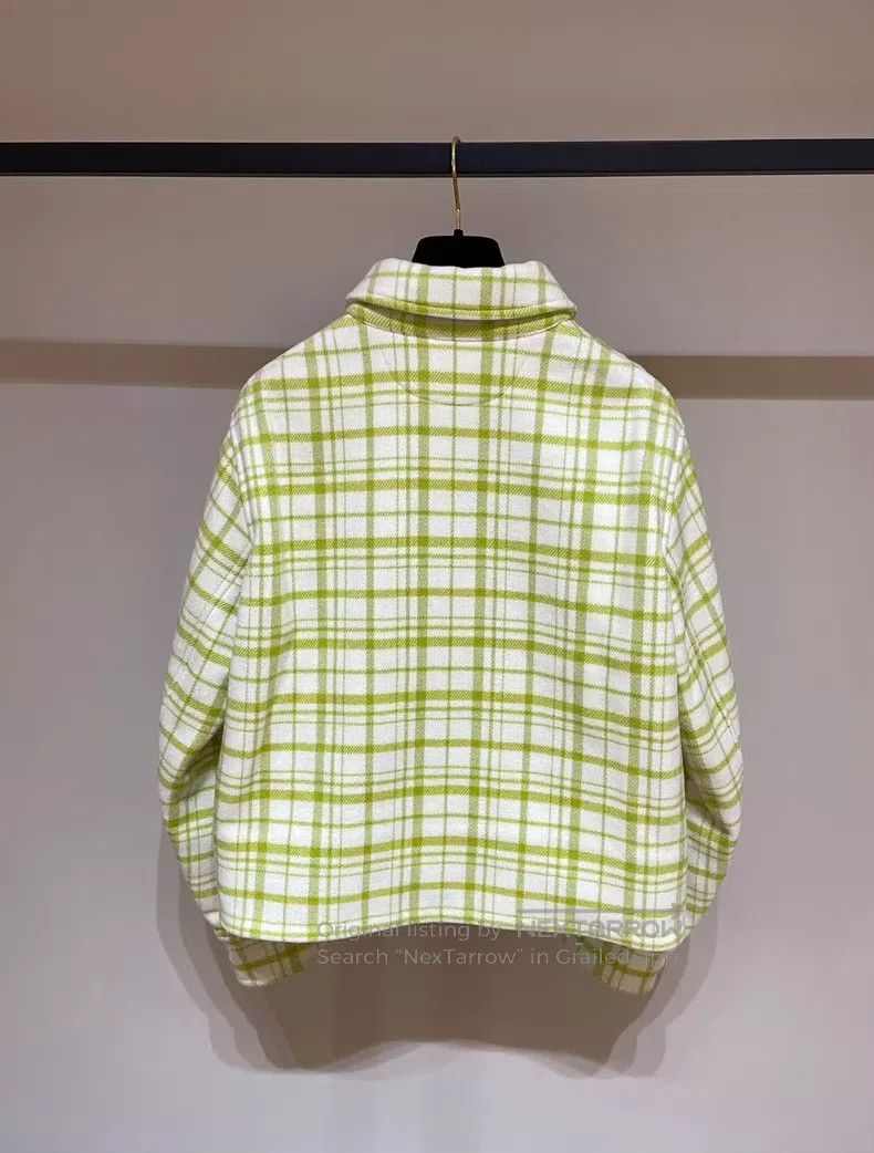 Dior Dior Apple green woollen tweed jacket Size XS / US 0-2 / IT 36-38 - 4 Thumbnail