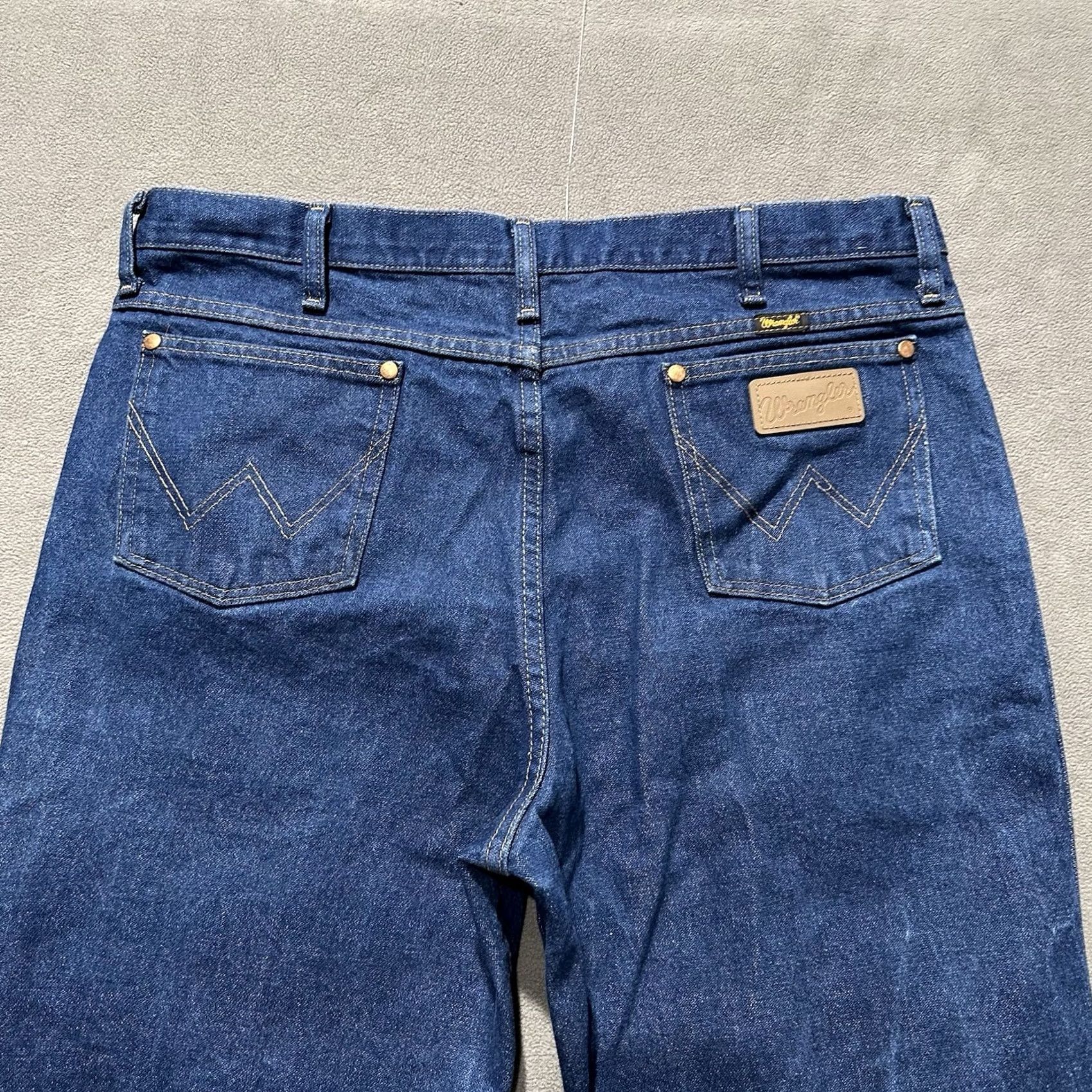 Wrangler Vintage Wrangler Jeans Men 38x34 936PWD Relaxed Cowboy Cut Blue Denim Western Size US 38 / EU 54 - 4 Thumbnail