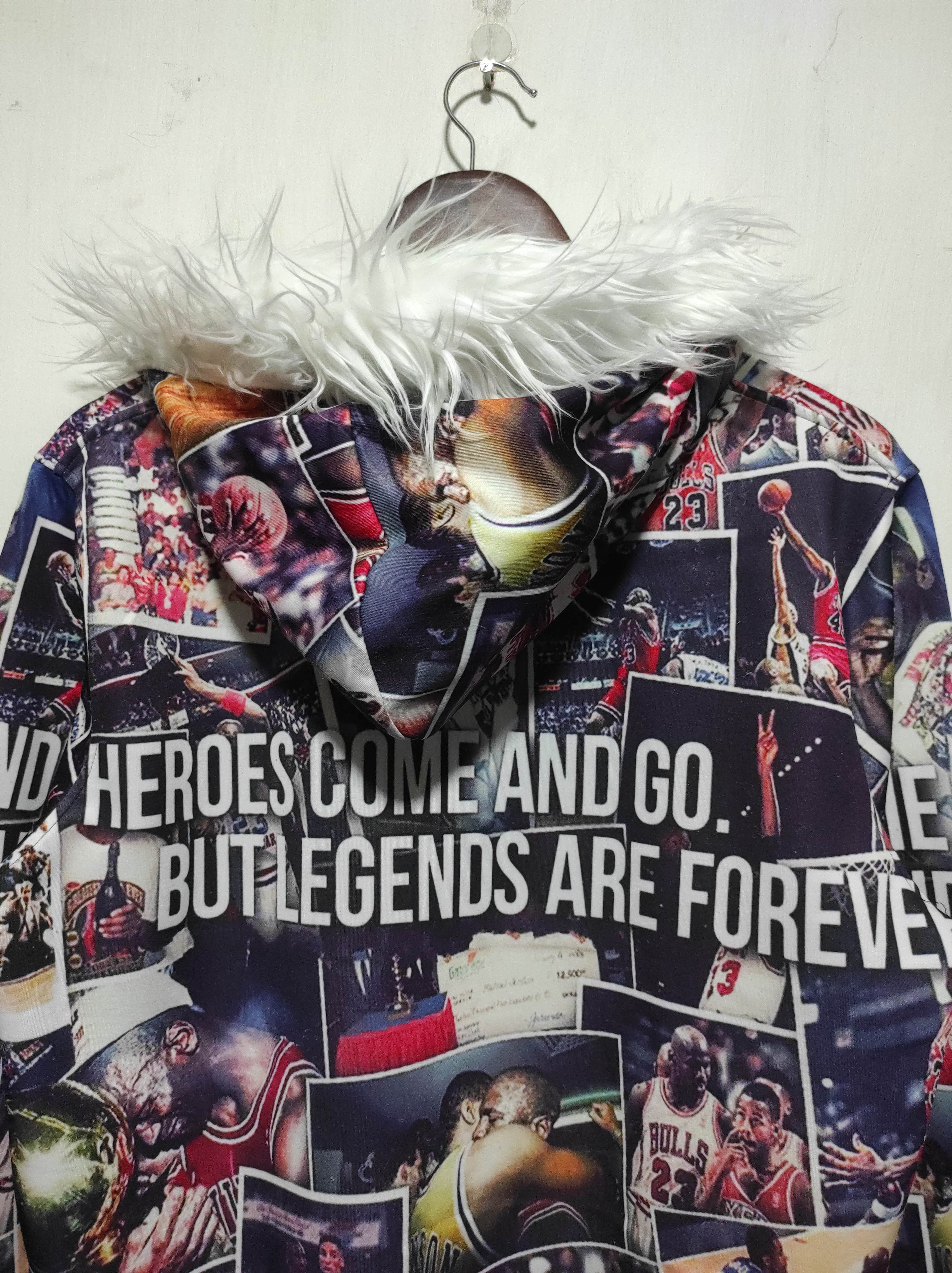 Hysteric Glamour Michael Jordan by Sunny Fur Hoodie i6w9 Lgb Style Size US M / EU 48-50 / 2 - 13 Thumbnail