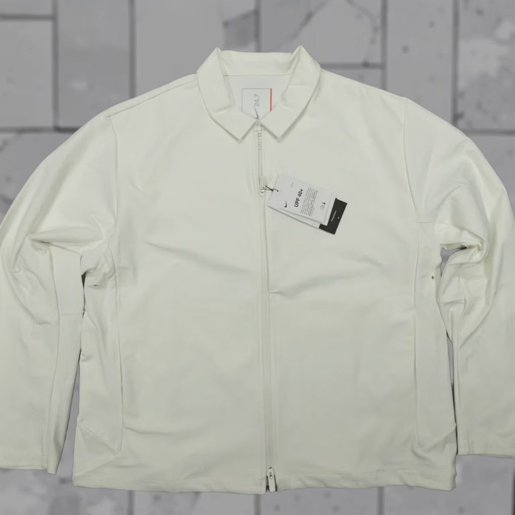 Nike Nike 24.7 PerfectStretch Jacket Dri-FIT UV IF2867-133 Men's Size S White Size US S / EU 44-46 / 1 - 1 Thumbnail