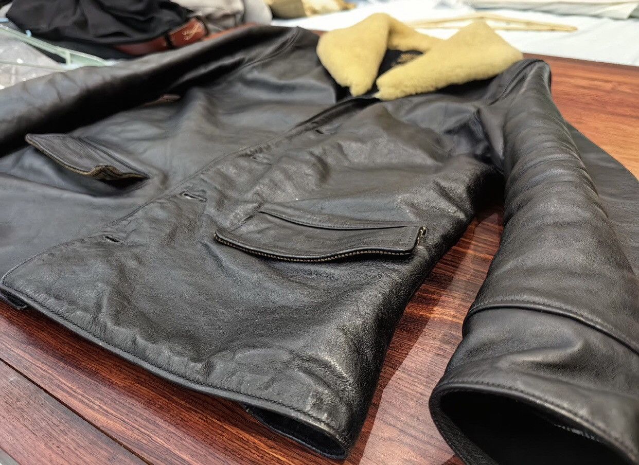 Freewheelers Freewheelers Farmer's Leather Jacket 2410-Nextarrow Size US XS / EU 42 / 0 - 9 Thumbnail
