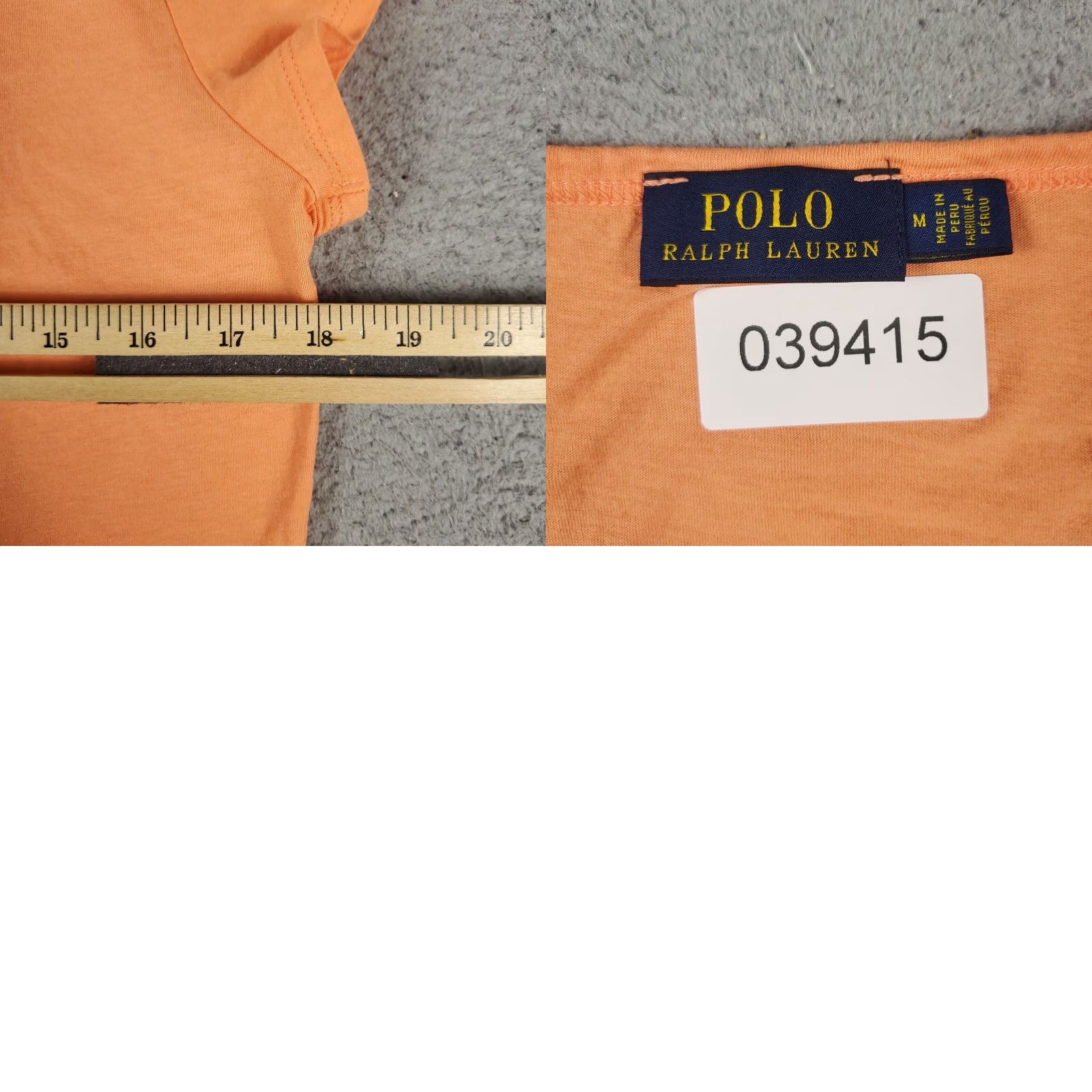 Polo Ralph Lauren Ralph Lauren T Shirt Womens Size Medium Orange Casual Short Sleeve Ladies * Size S / US 4 / IT 40 - 8 Thumbnail