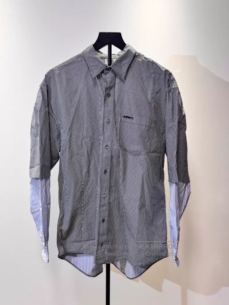 Vetements Vetements Fake Two-Piece Shirt Jacket, Size S Size US S / EU 44-46 / 1 - 1 Thumbnail