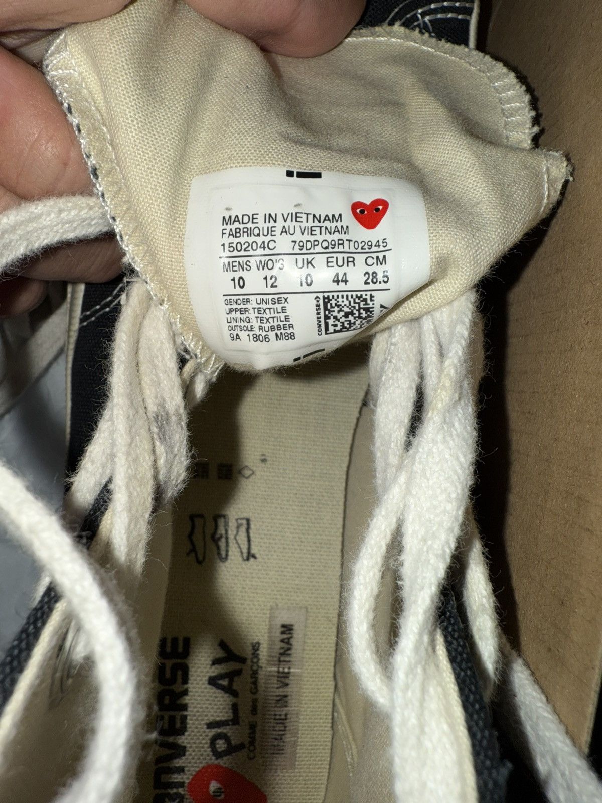 Comme des Garcons × Converse CDG heart Converse Size US 10 / EU 43 - 6 Thumbnail