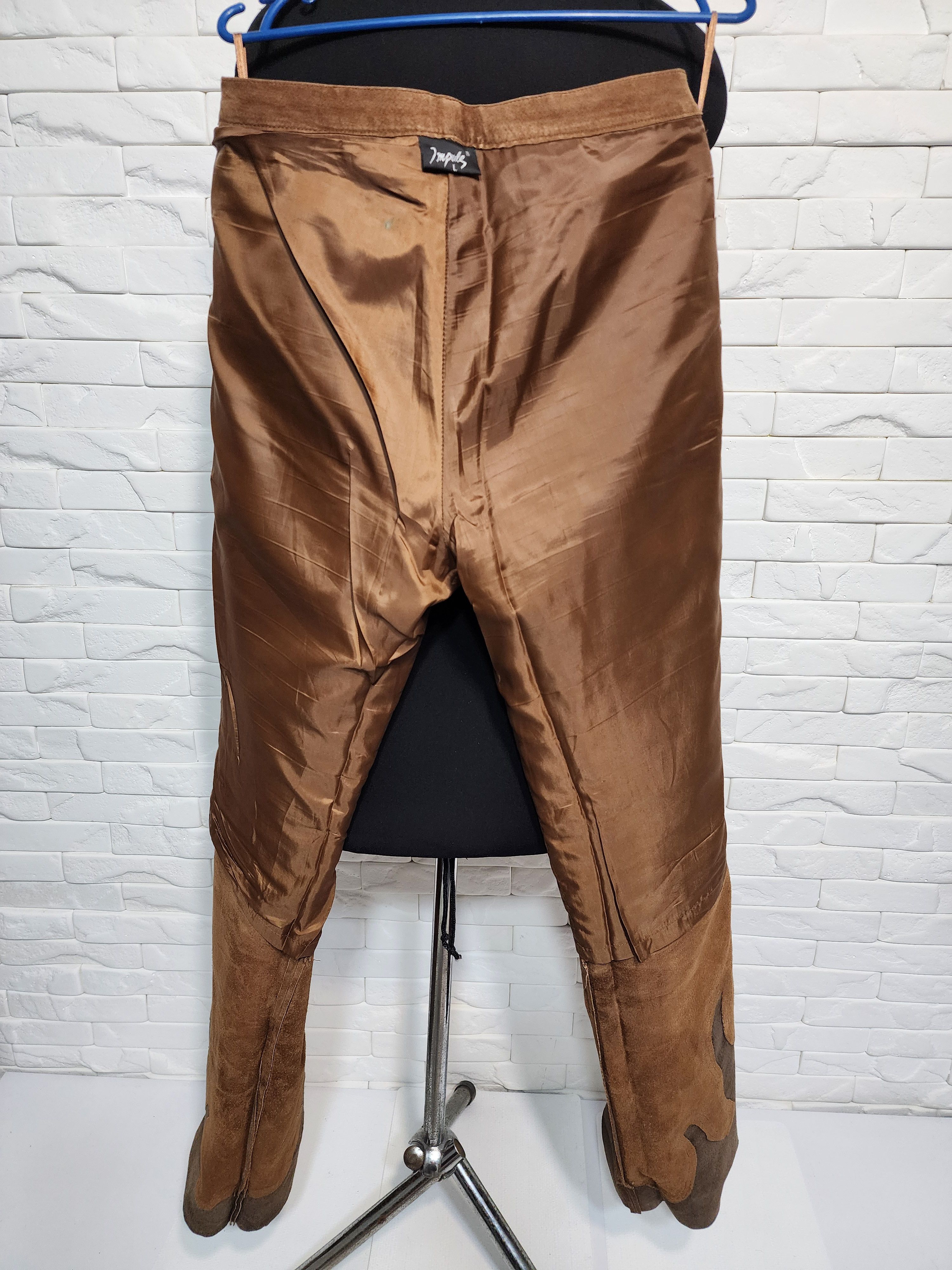 Genuine Leather Women's pants made of genuine leather. Size 32" / US 10 / IT 46 - 10 Thumbnail