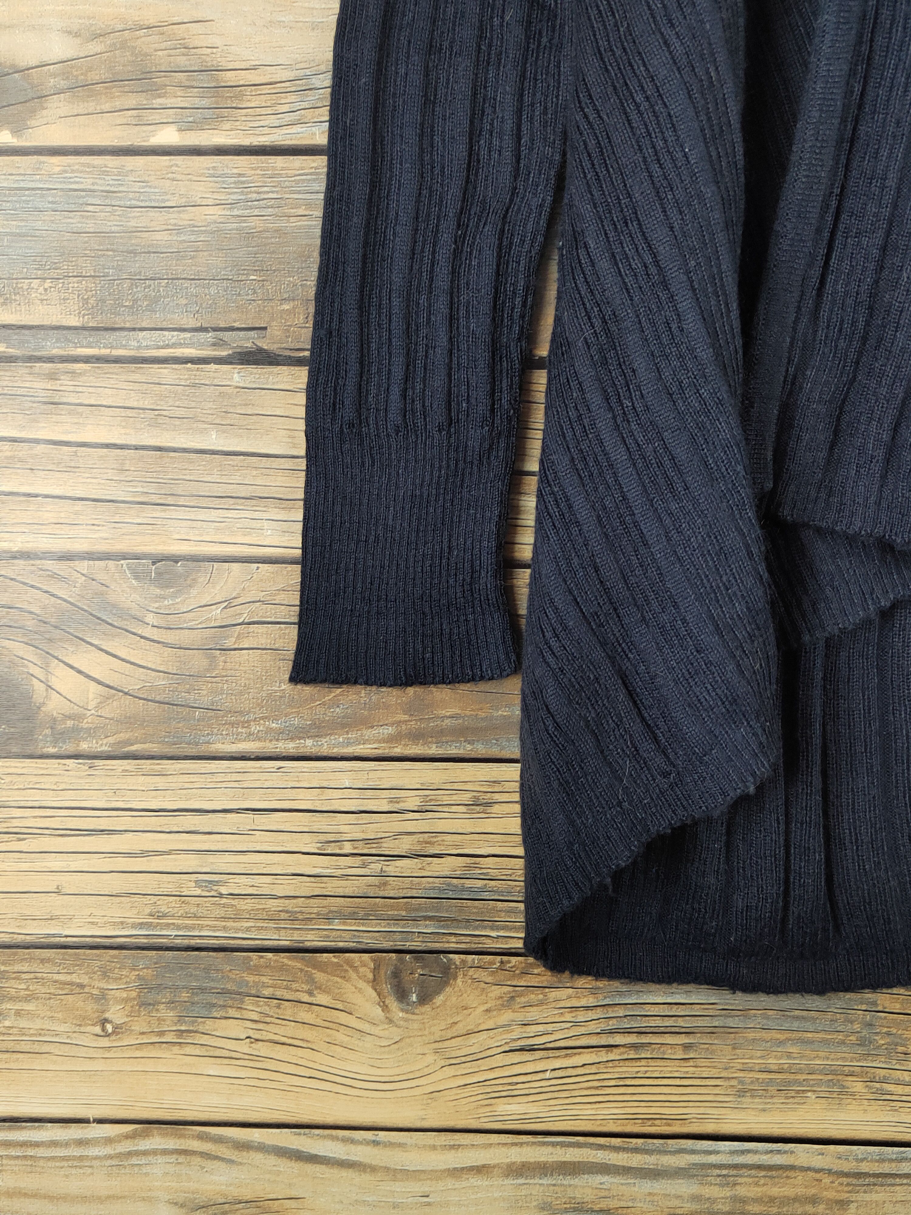 Vintage Emma James Black Knitwear Cardigan #W1365 Size US L / EU 52-54 / 3 - 4 Thumbnail