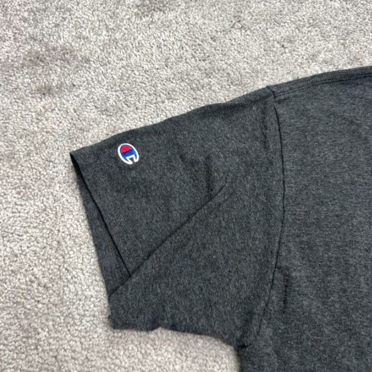 Champion Champion Graphic T-Shirt Adult Medium Gray College Casual Tee Mens Size M / US 6-8 / IT 42-44 - 4 Thumbnail