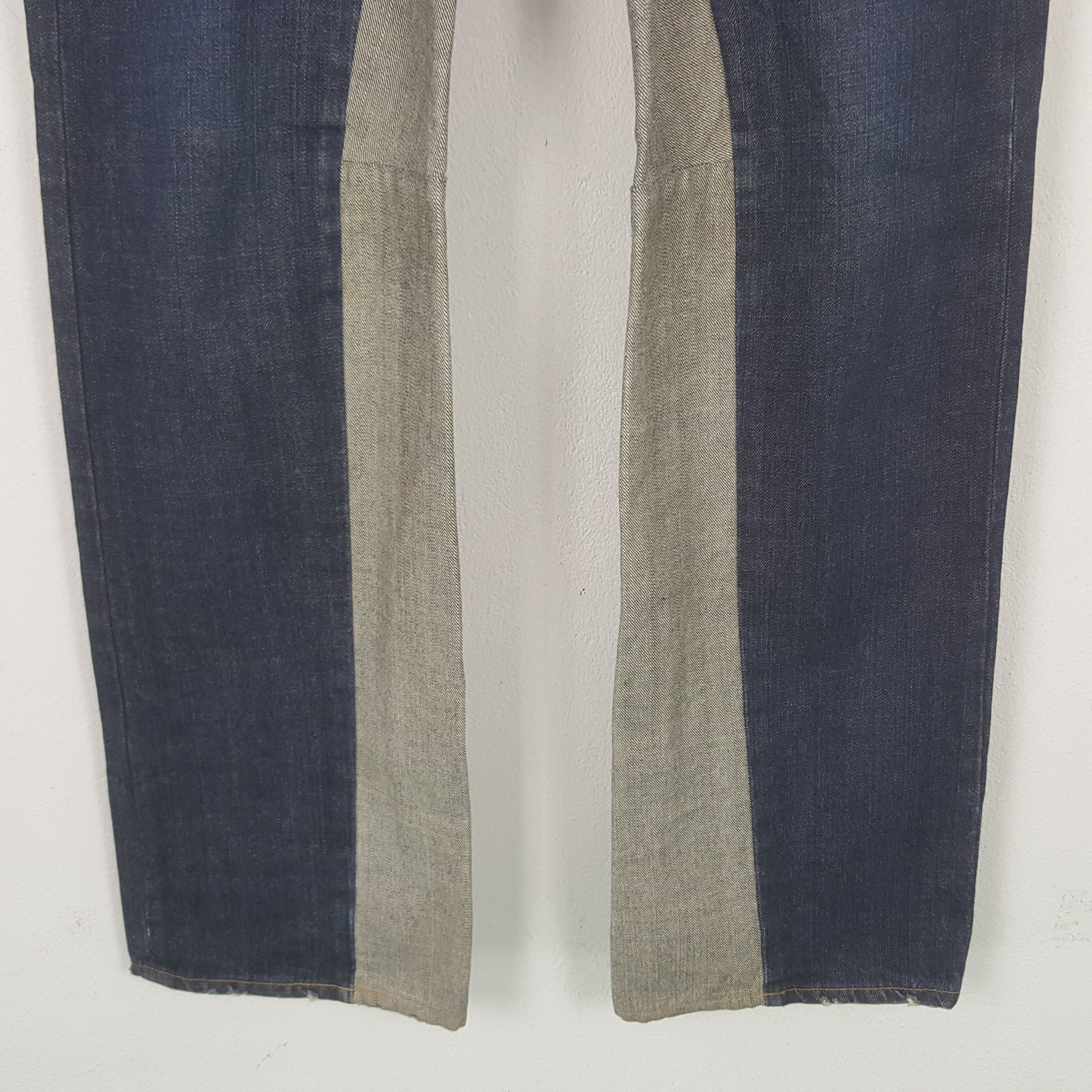 Japanese Brand Vintage Blue Way Rare Style Japanese Denim Jeans RR29 Size US 34 / EU 50 - 3 Thumbnail