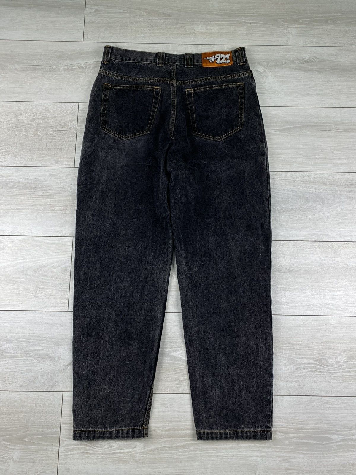 Polar Skate Co. Polar Skate Co '92 Denim Faded Black Gray Denim Jeans Skater Size US 30 / EU 46 - 6 Thumbnail