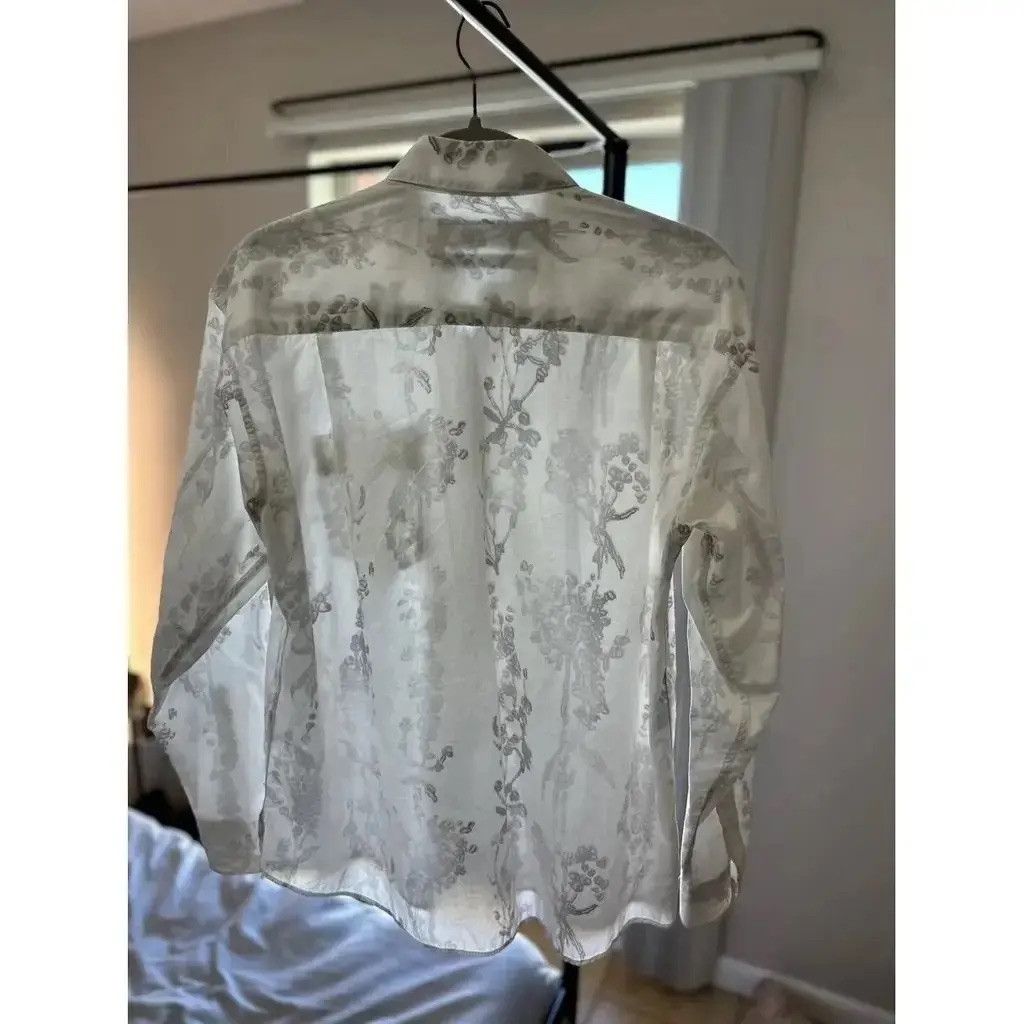 Jacquemus Jacquemus - SS20 - Le Coup De Soleil - Floral Print Shirt Size US XS / EU 42 / 0 - 3 Thumbnail