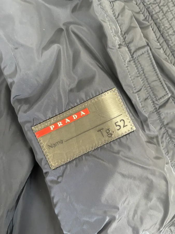 Prada 2000s Prada Navy Linea Rossa Windbreaker Jacket Size US M / EU 48-50 / 2 - 11 Thumbnail