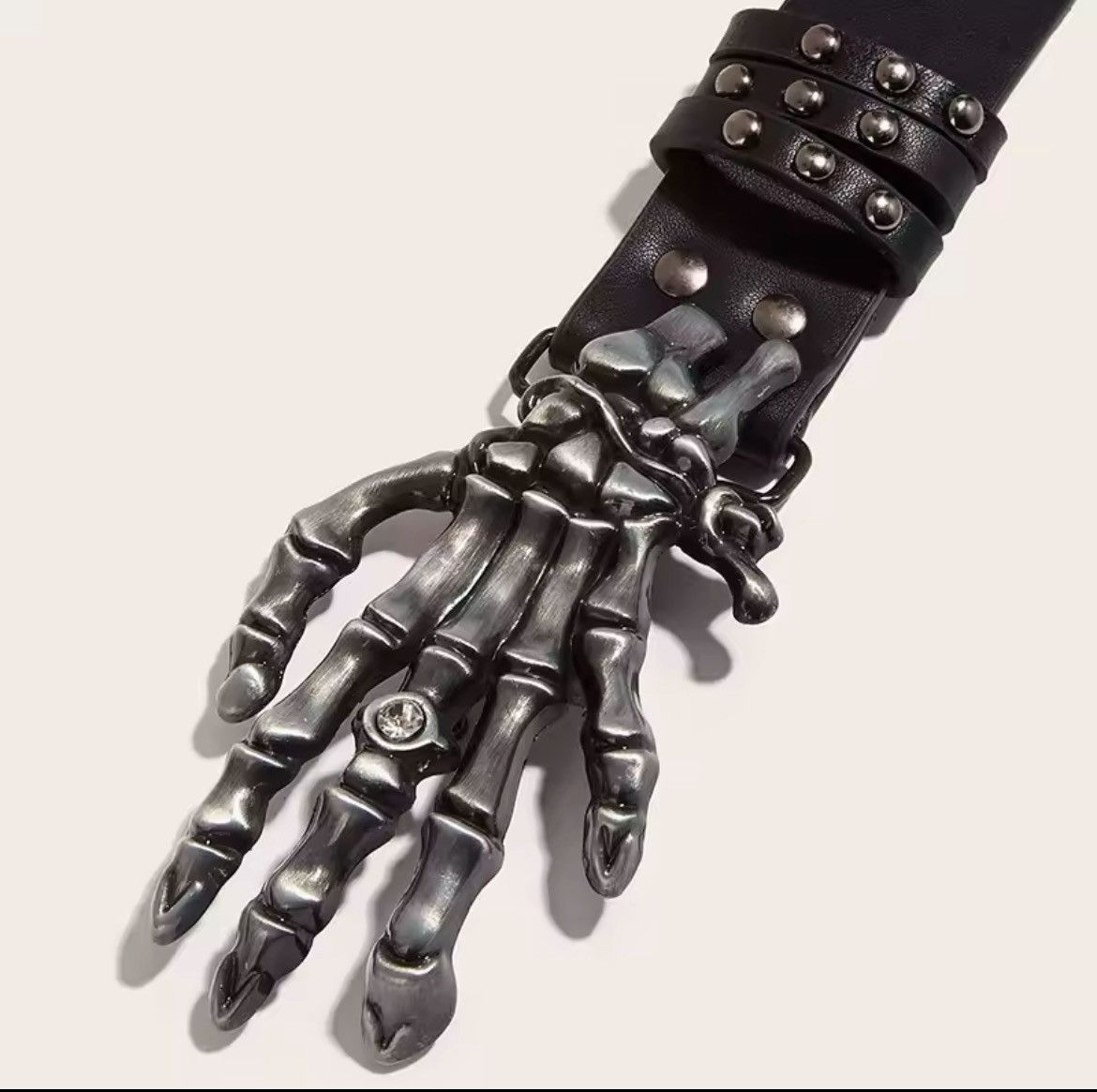Japanese Brand Punk Goth Rivet Belt Size ONE SIZE - 3 Thumbnail