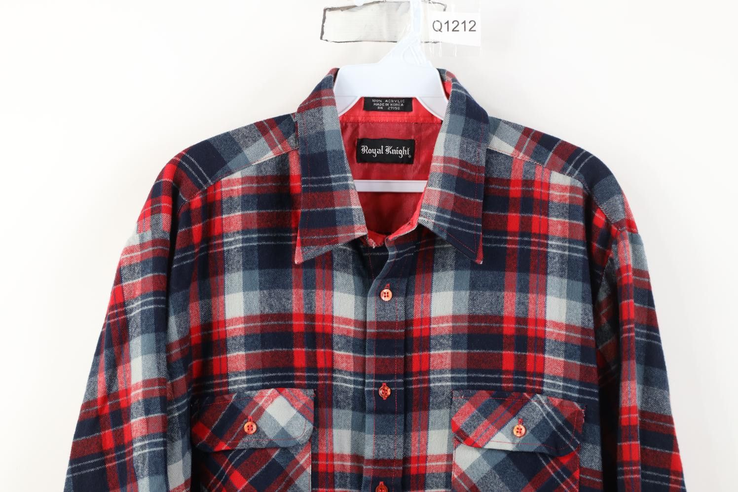 Vintage Vintage 70s Streetwear Double Pocket Board Button Shirt Size US L / EU 52-54 / 3 - 2 Thumbnail