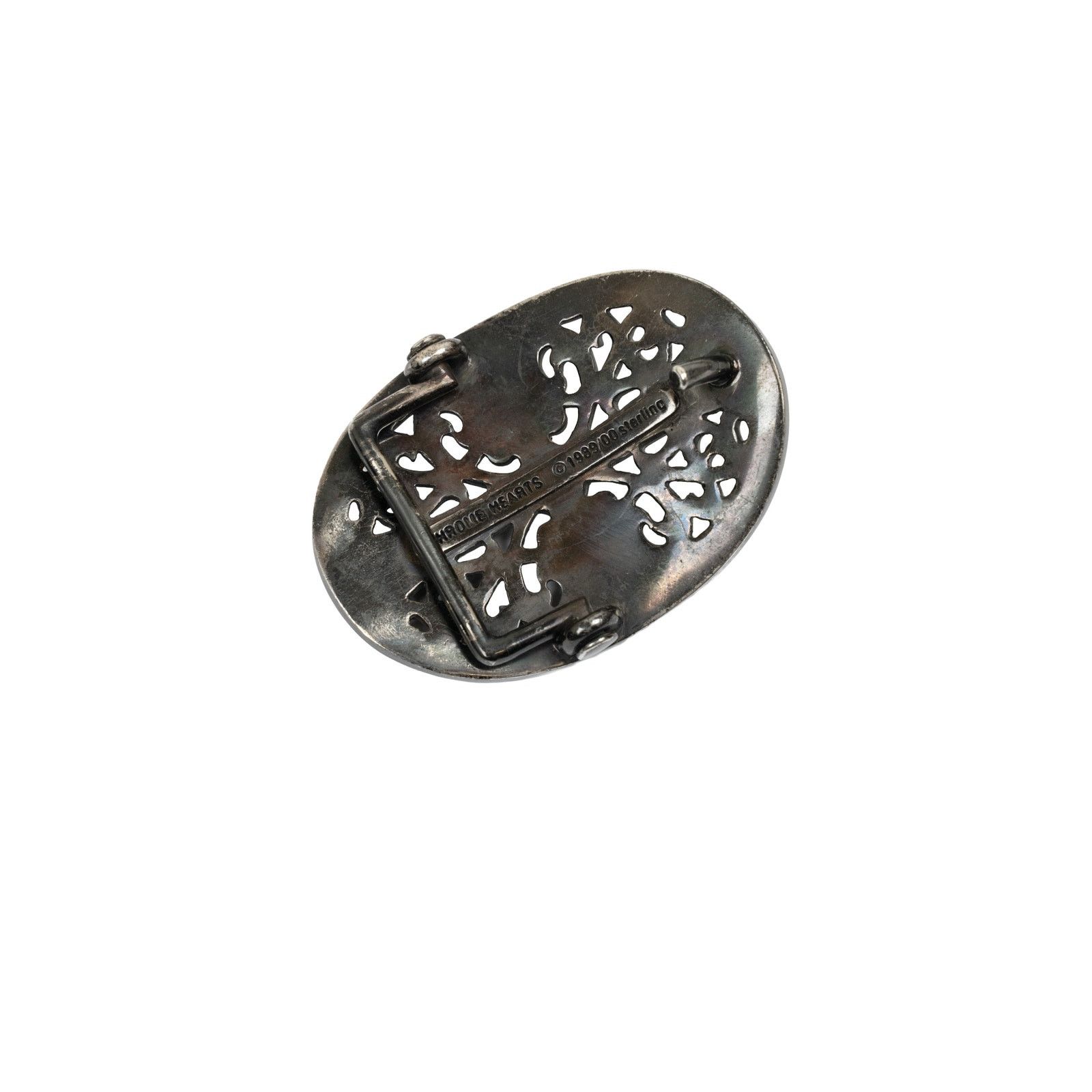 Chrome Hearts Black Rhodium Oval Belt Buckle Size ONE SIZE - 3 Thumbnail