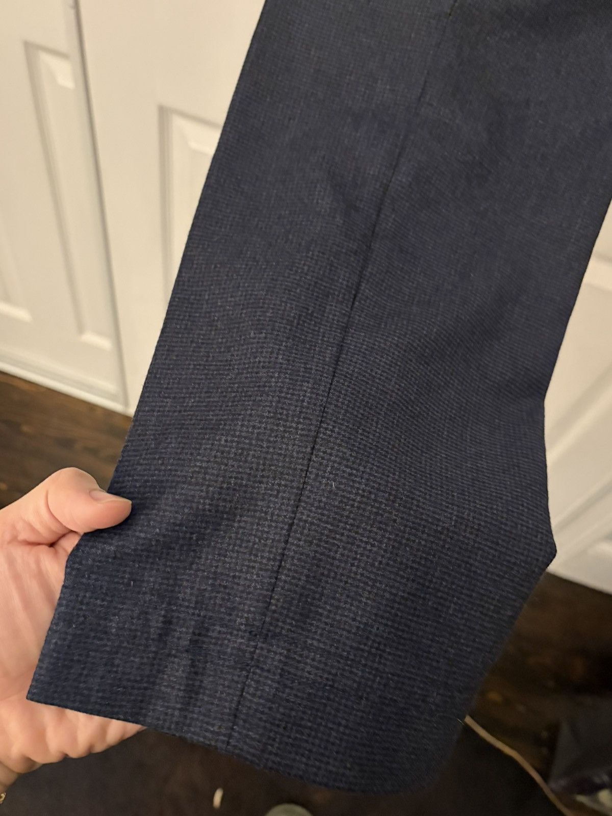Tiger of Sweden Tiger of Sweden slim houndstooth wool dress pants Size 36S - 2 Thumbnail