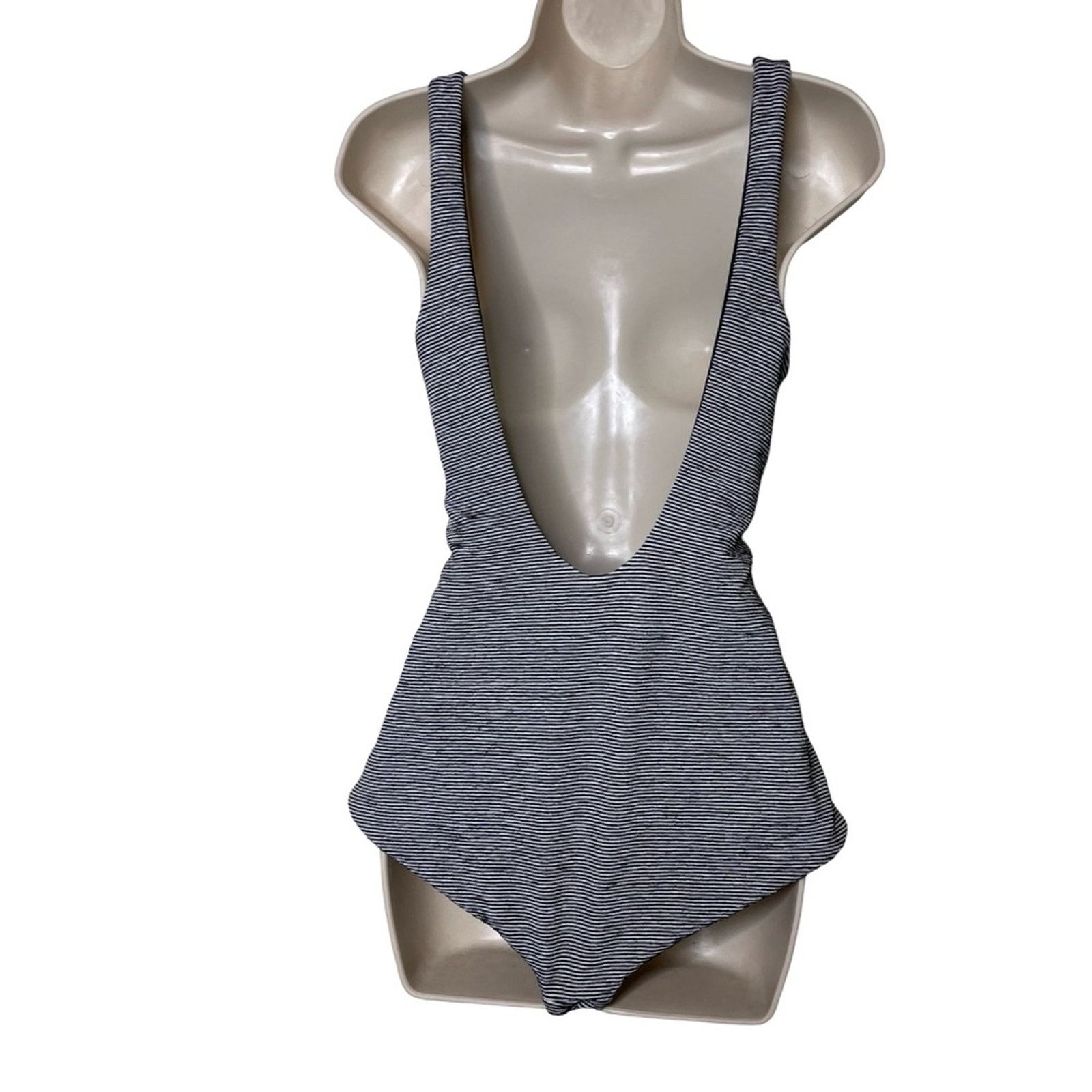 Mara Hoffman Mara Hoffman Adeline Tie-Front Striped One-Piece Swimsuit M Size M / US 6-8 / IT 42-44 - 5 Thumbnail