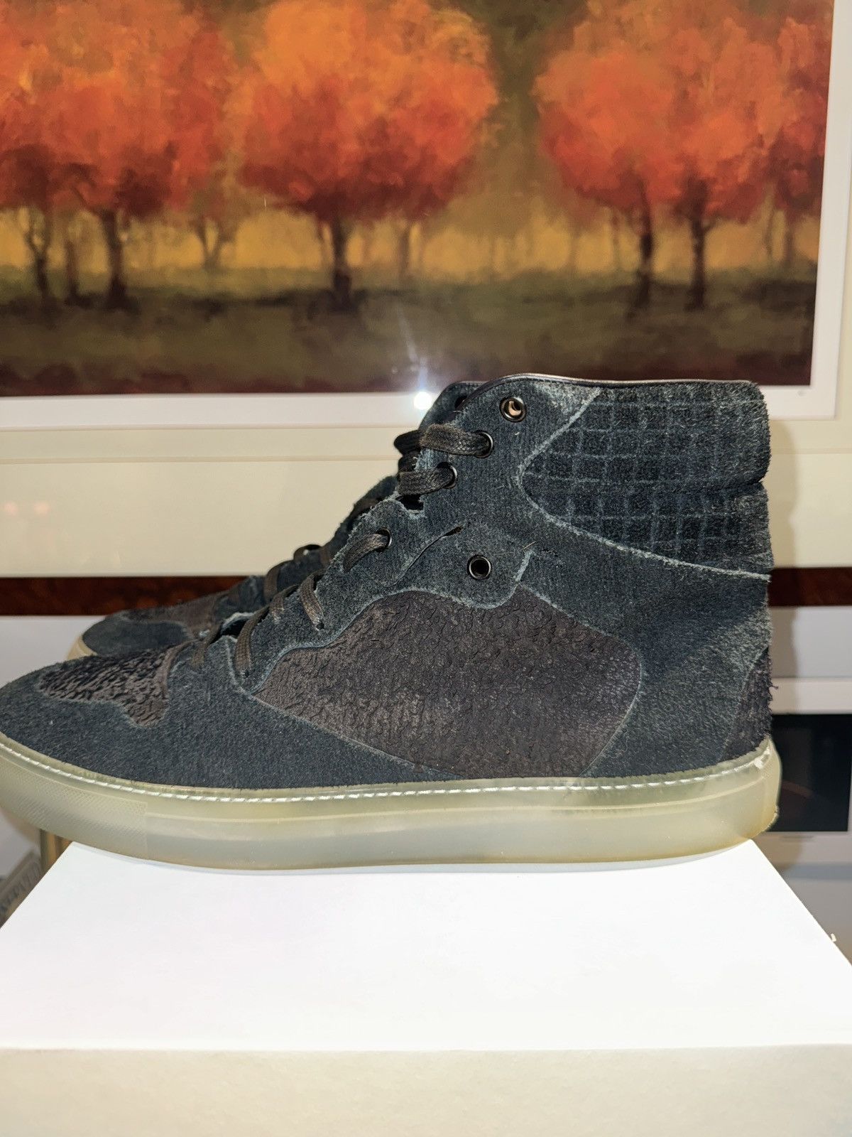 Balenciaga Balenciaga Multi-Material High Tops Size US 13 / EU 46 - 5 Thumbnail