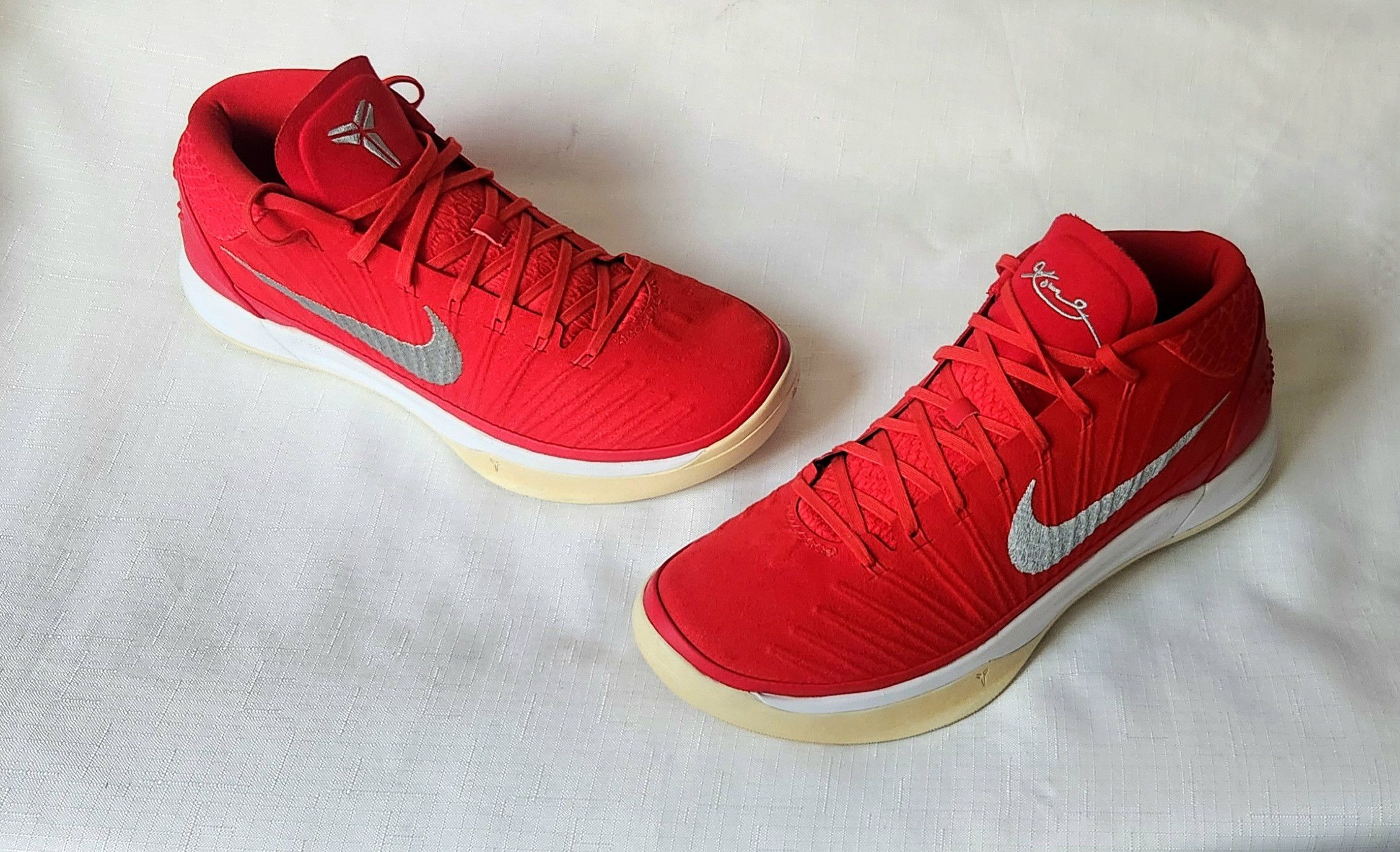 Nike Nike Kobe AD TB PROMO Basketball Red 942521-600 Size 11.5 Size US 11.5 / EU 44-45 - 7 Thumbnail