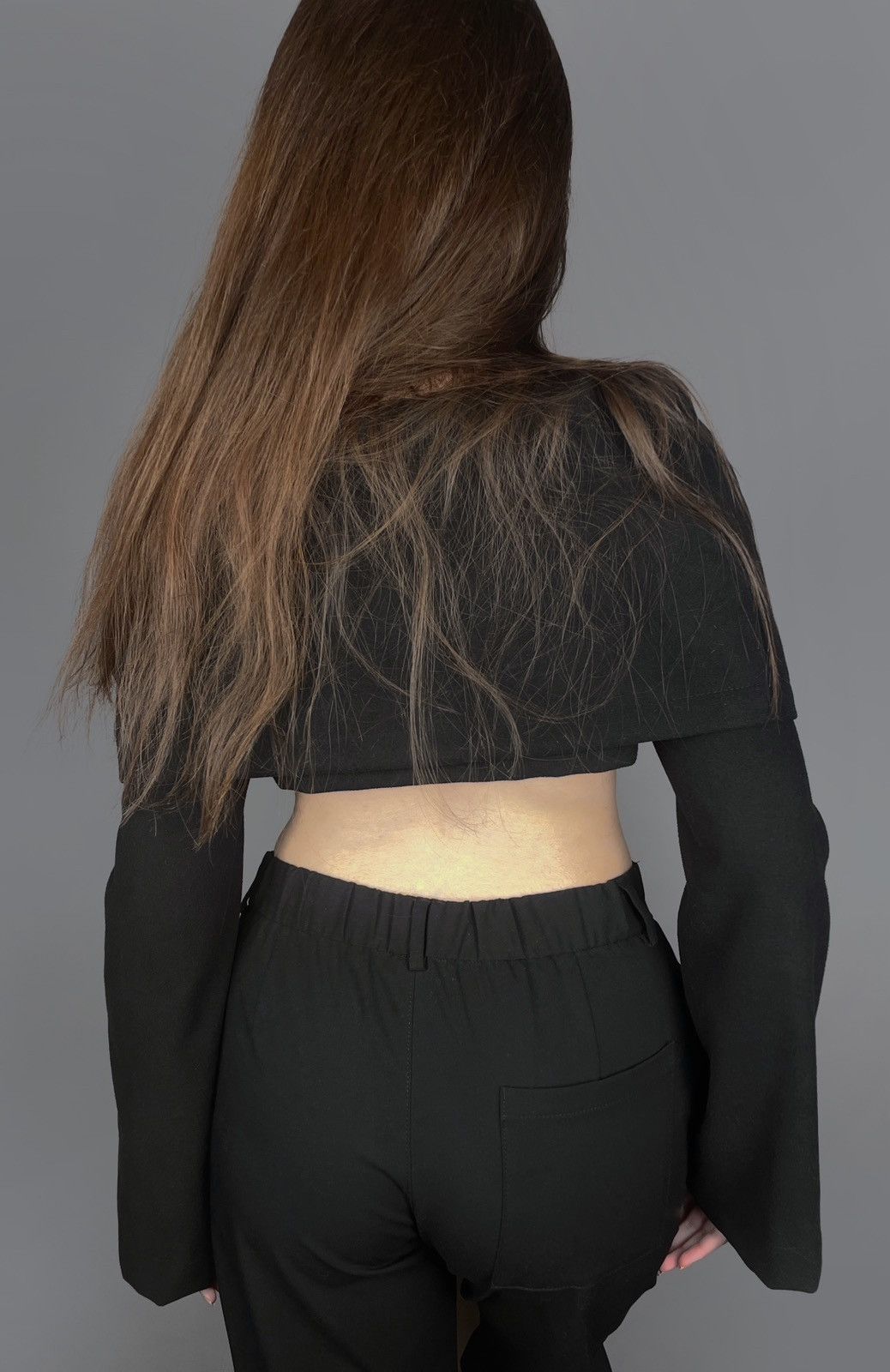 Alexander McQueen Vintage Alexander Mcqueen Women’s Gothic Cape Jacket Size L Size L / US 10 / IT 46 - 4 Thumbnail